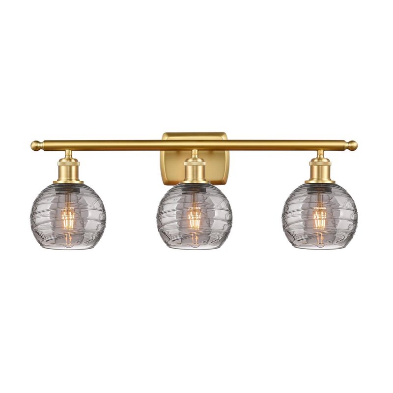 Bruno Marashlian Athens Deco Swirl 26 Inch Bath Vanity Light by Innovations Lighting