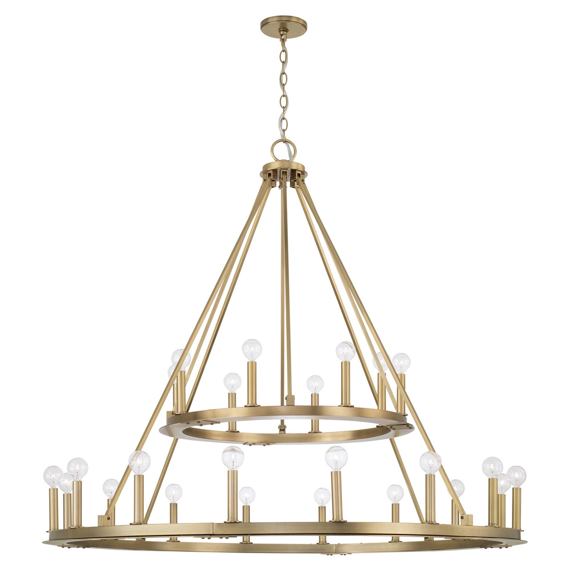 Shown in Aged Brass finish