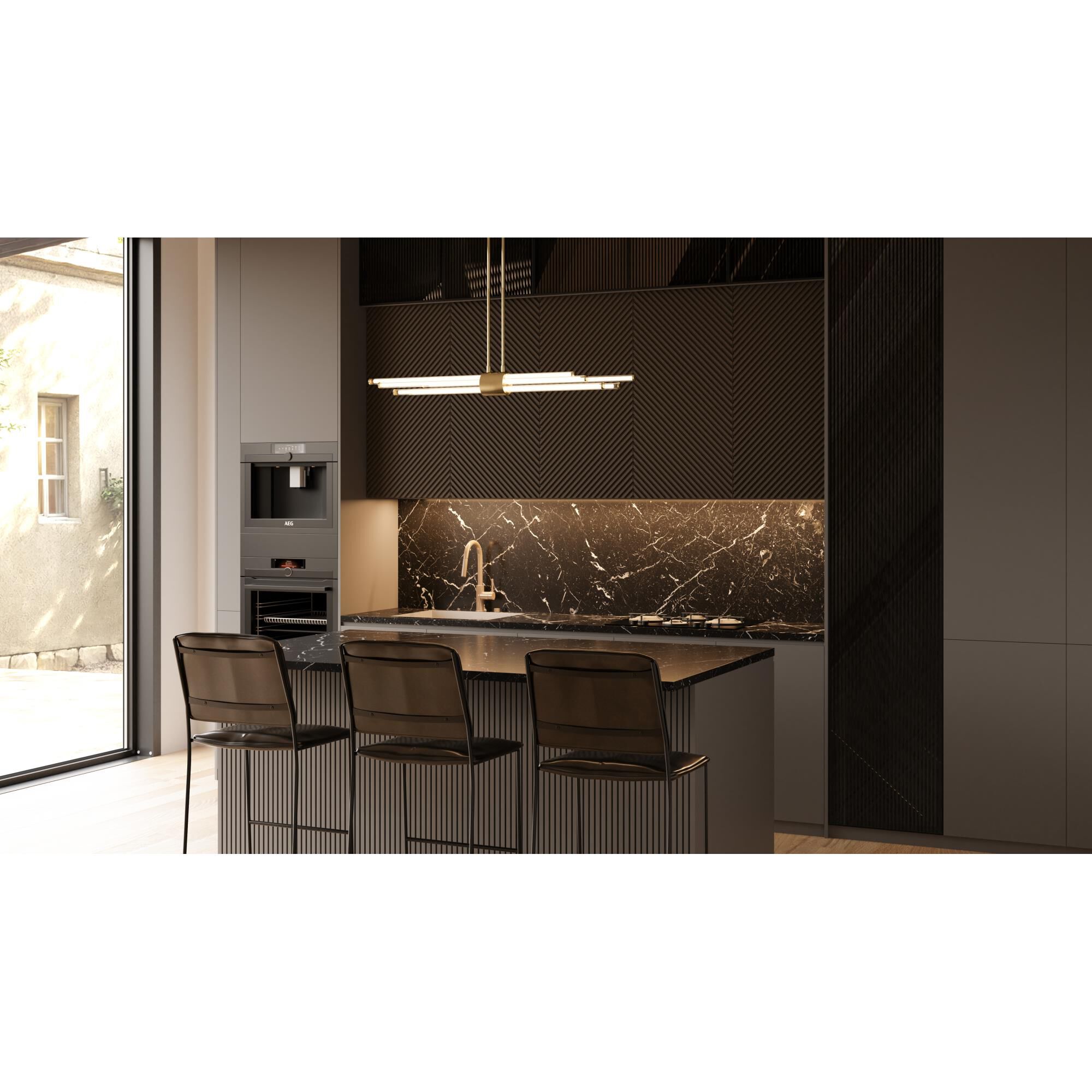 Talbott 46 Inch Linear Suspension Light by Quoizel