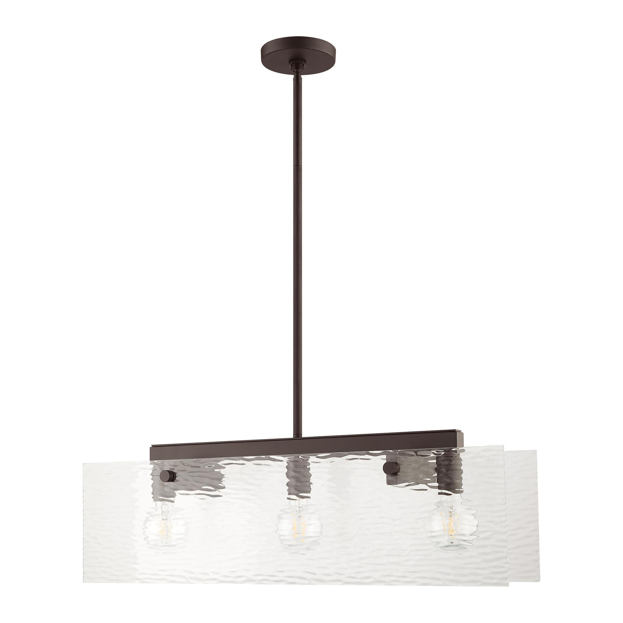 Ashcroft 30 Inch 3 Light Linear Suspension Light by Livex Lighting