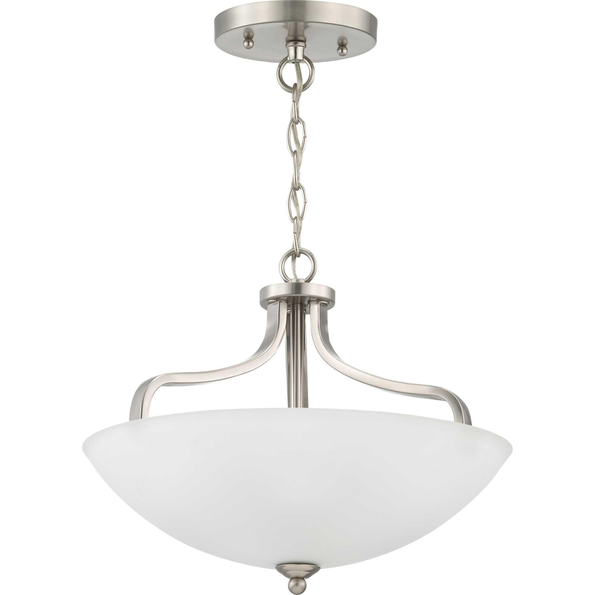 Laird 15 Inch 3 Light Semi Flush Mount by Progress Lighting