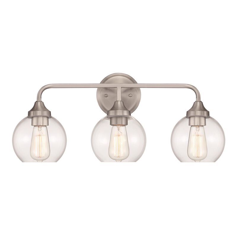Glenda 22 Inch 3 Light Bath Vanity Light by Craftmade