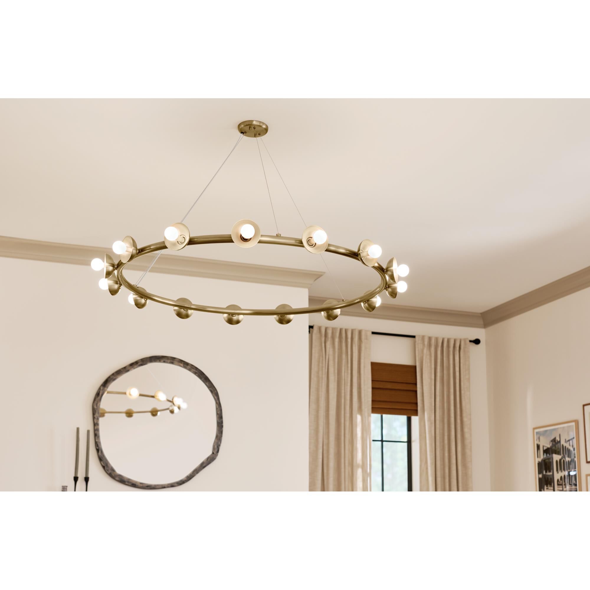 Palta 50 Inch 15 Light Chandelier by Kichler Lighting