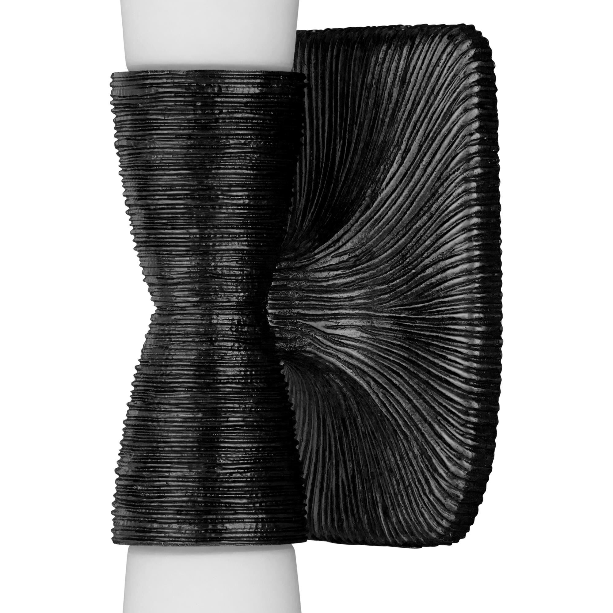 Shown in Opaque White and Oil Rubbed Bronze finish