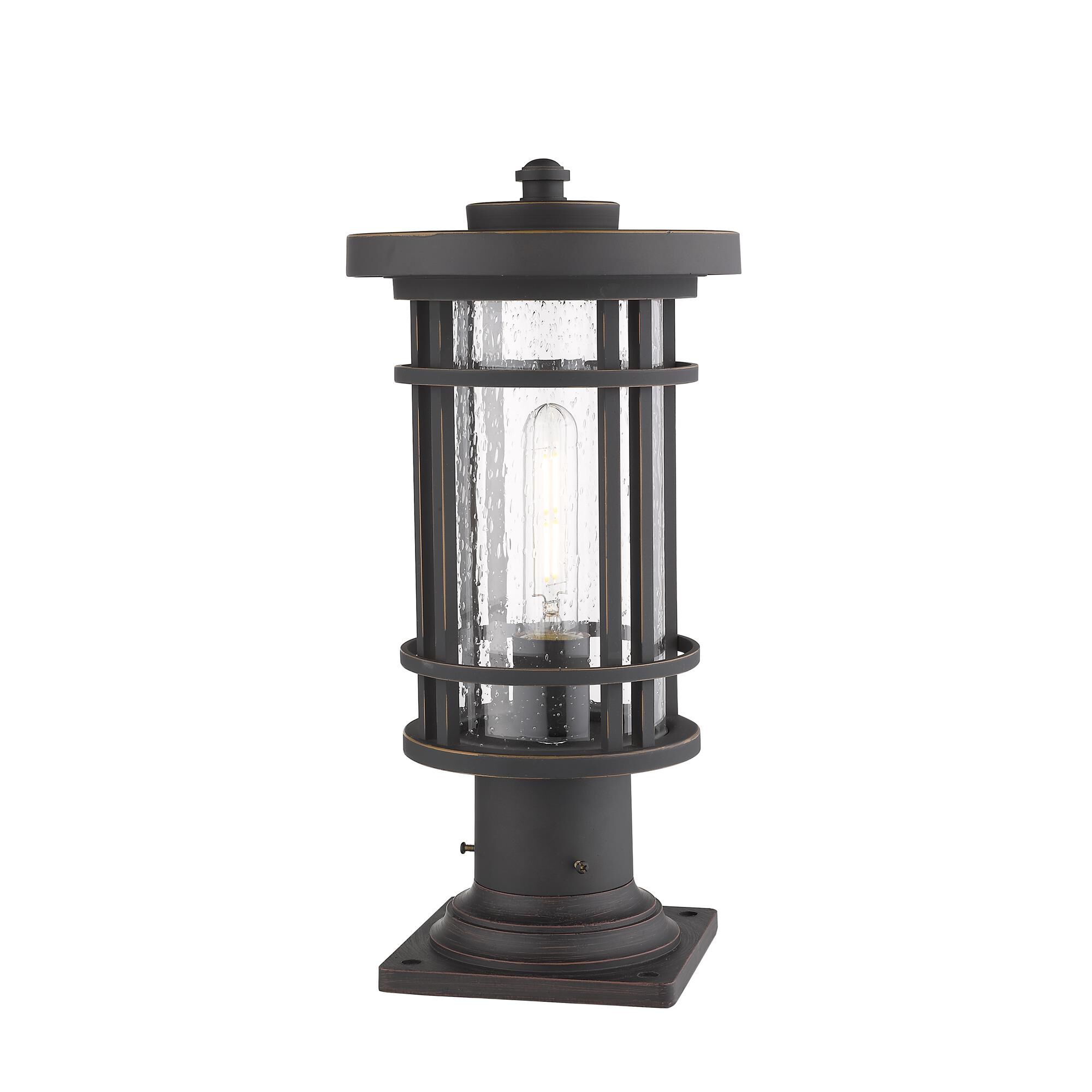 Z-Lite Jordan 16 Inch Tall Outdoor Pier Lamp