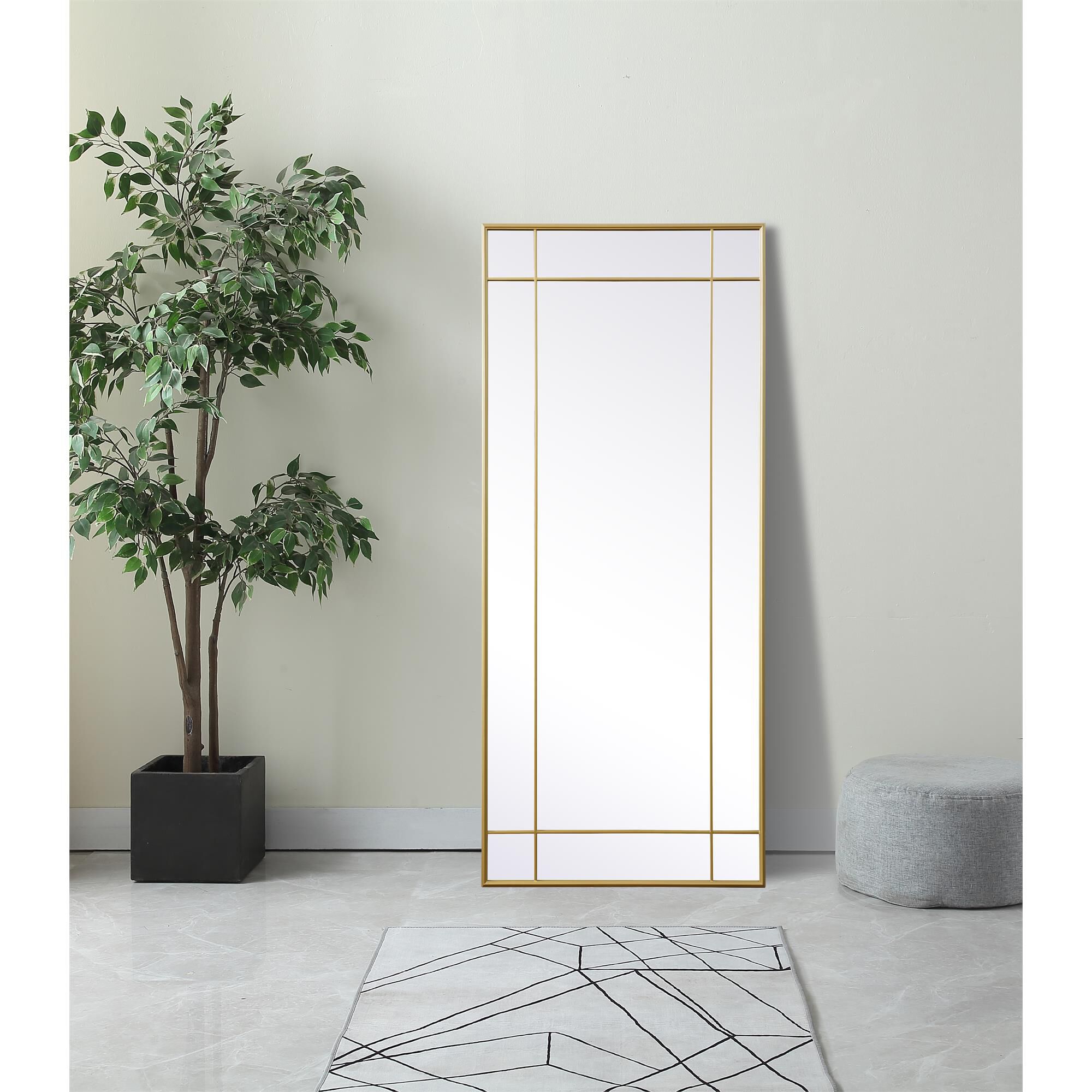 Asha 60 Inch Decorative Mirror by Elegant Decor