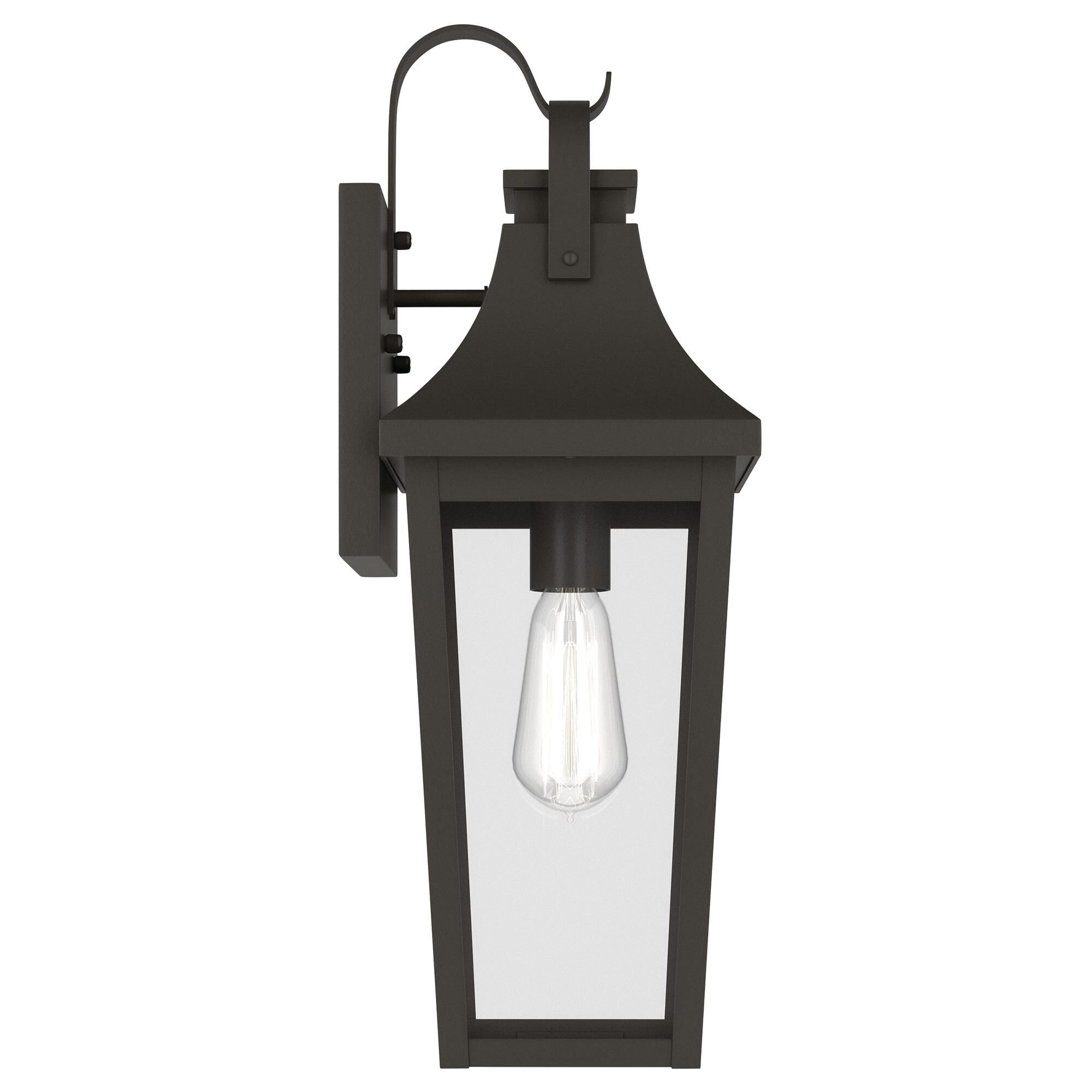 Shown in Olde Bronze finish and Clear glass