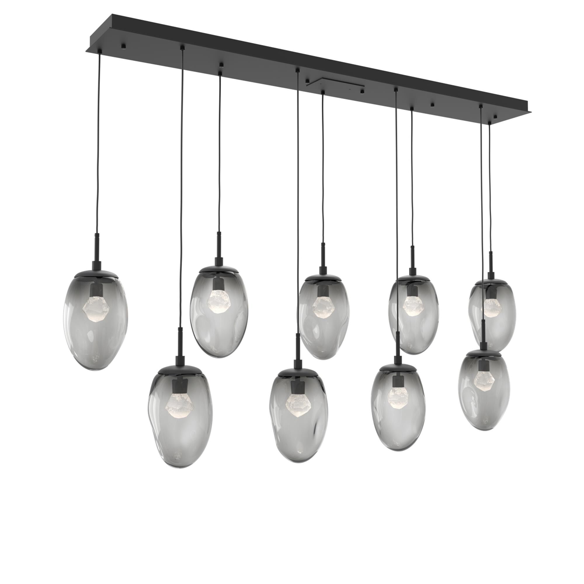 Levi Wilson Nebula 70 Inch 9 Light LED Linear Suspension Light by Hammerton Studio