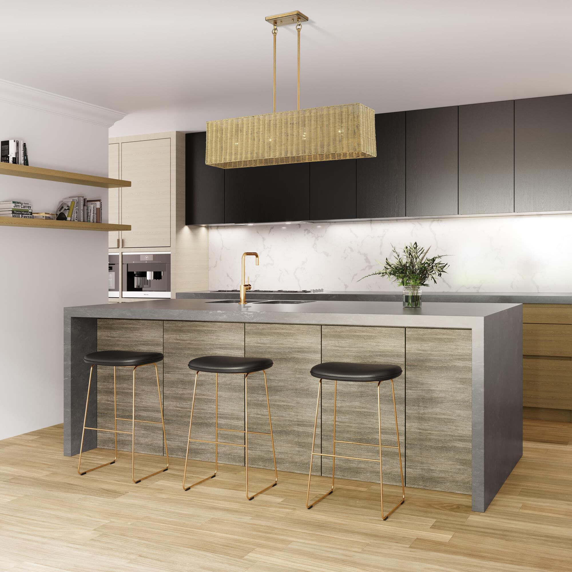 Weavington 36 Inch Linear Suspension Light by Livex Lighting