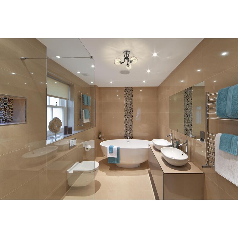 Parsons 22 Inch 3 Light Semi Flush Mount by Z-Lite