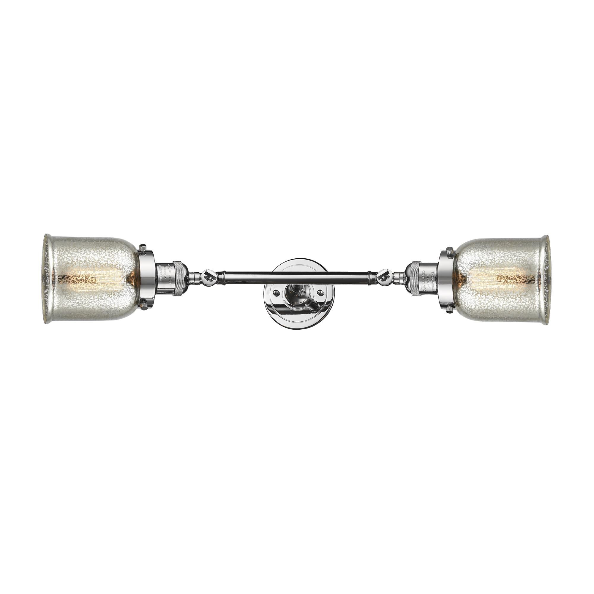Bruno Marashlian Small Bell 23 Inch 2 Light Bath Vanity Light by Innovations Lighting