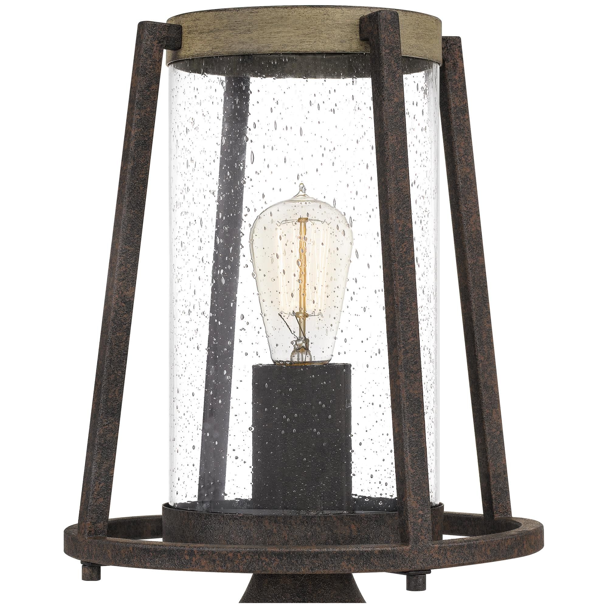 Quoizel Brockton 15 Inch Tall Outdoor Post Lamp