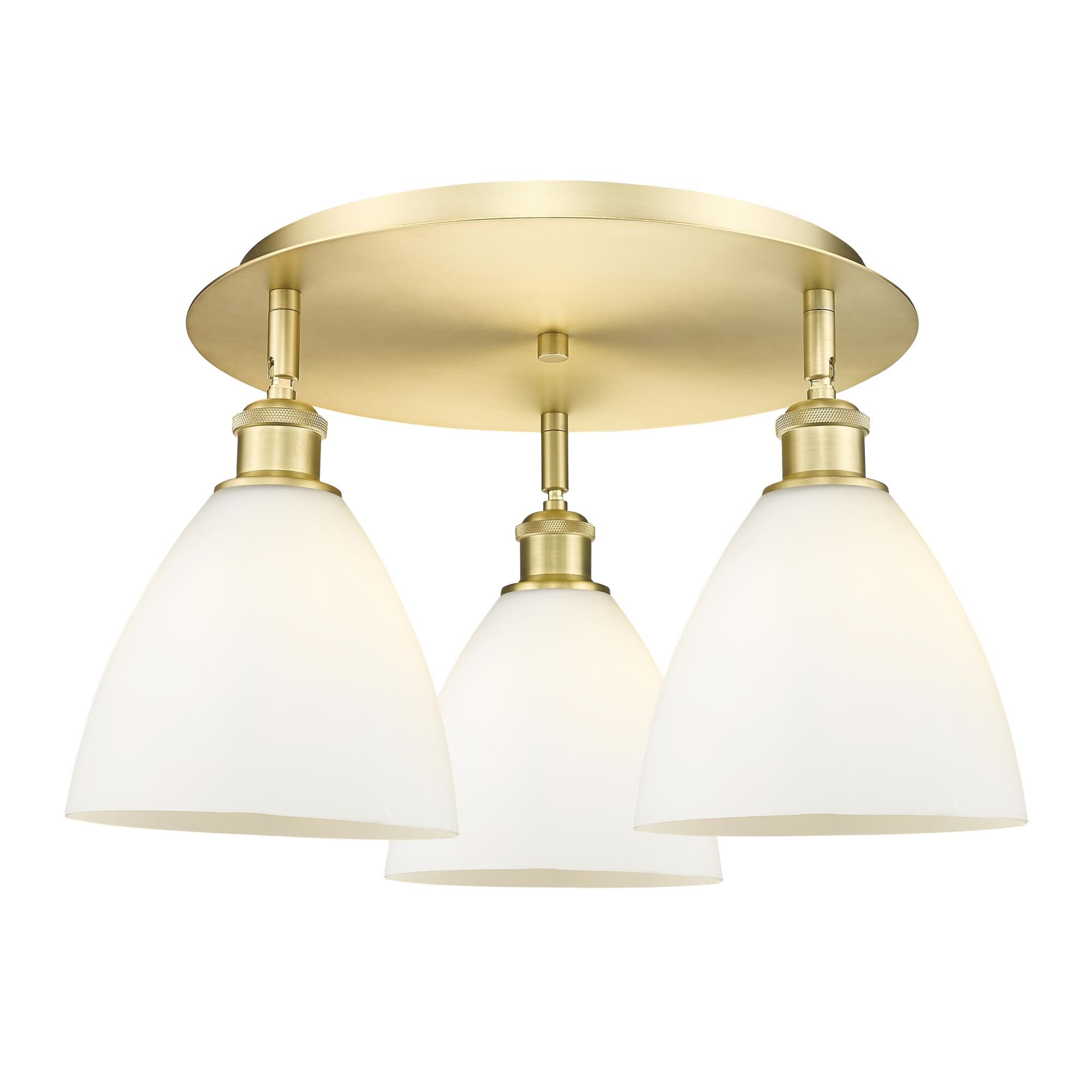 Bruno Marashlian Bristol Glass 19 Inch Flush Mount by Innovations Lighting