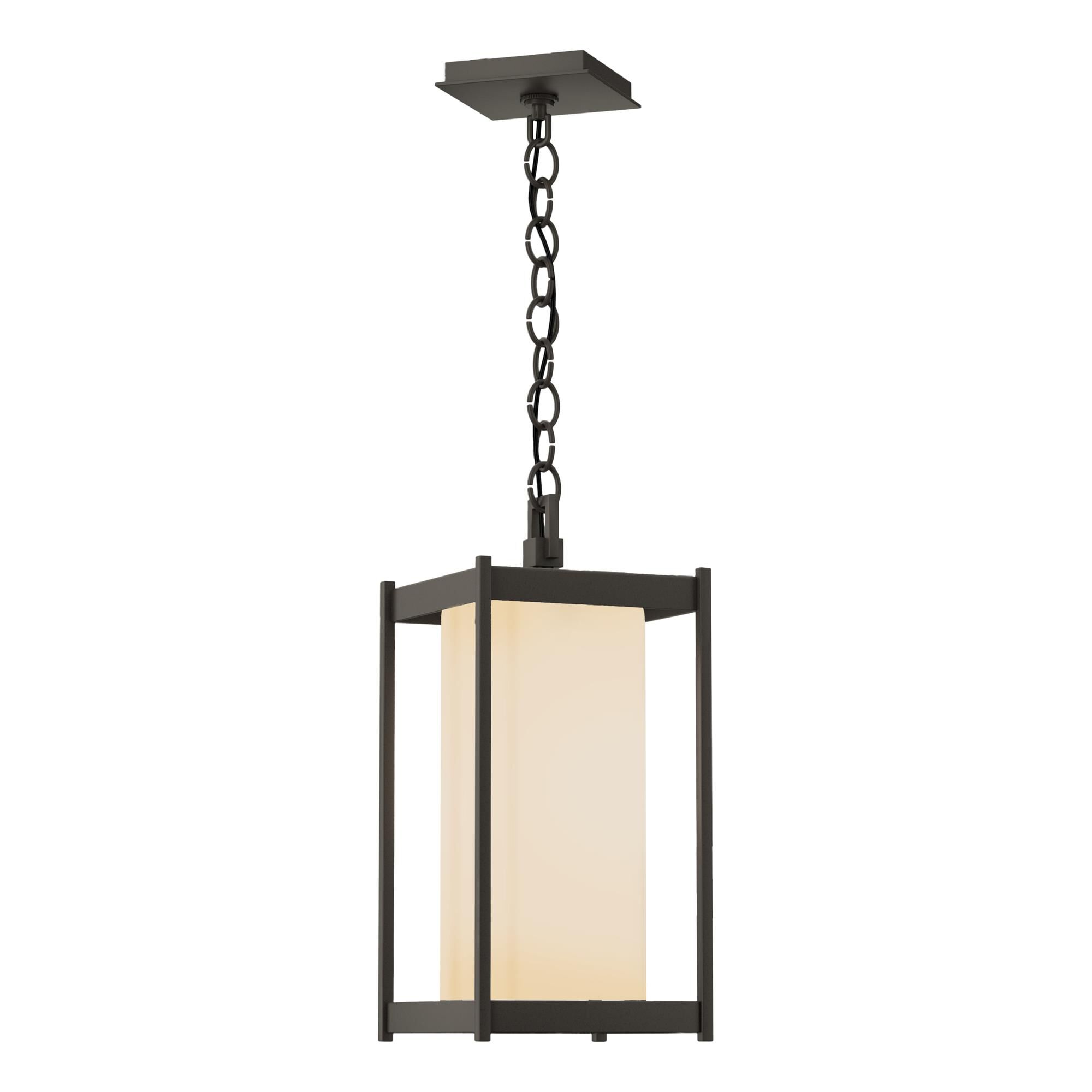 Shown in Coastal Dark Smoke finish and Opal glass and Opal Glass shade