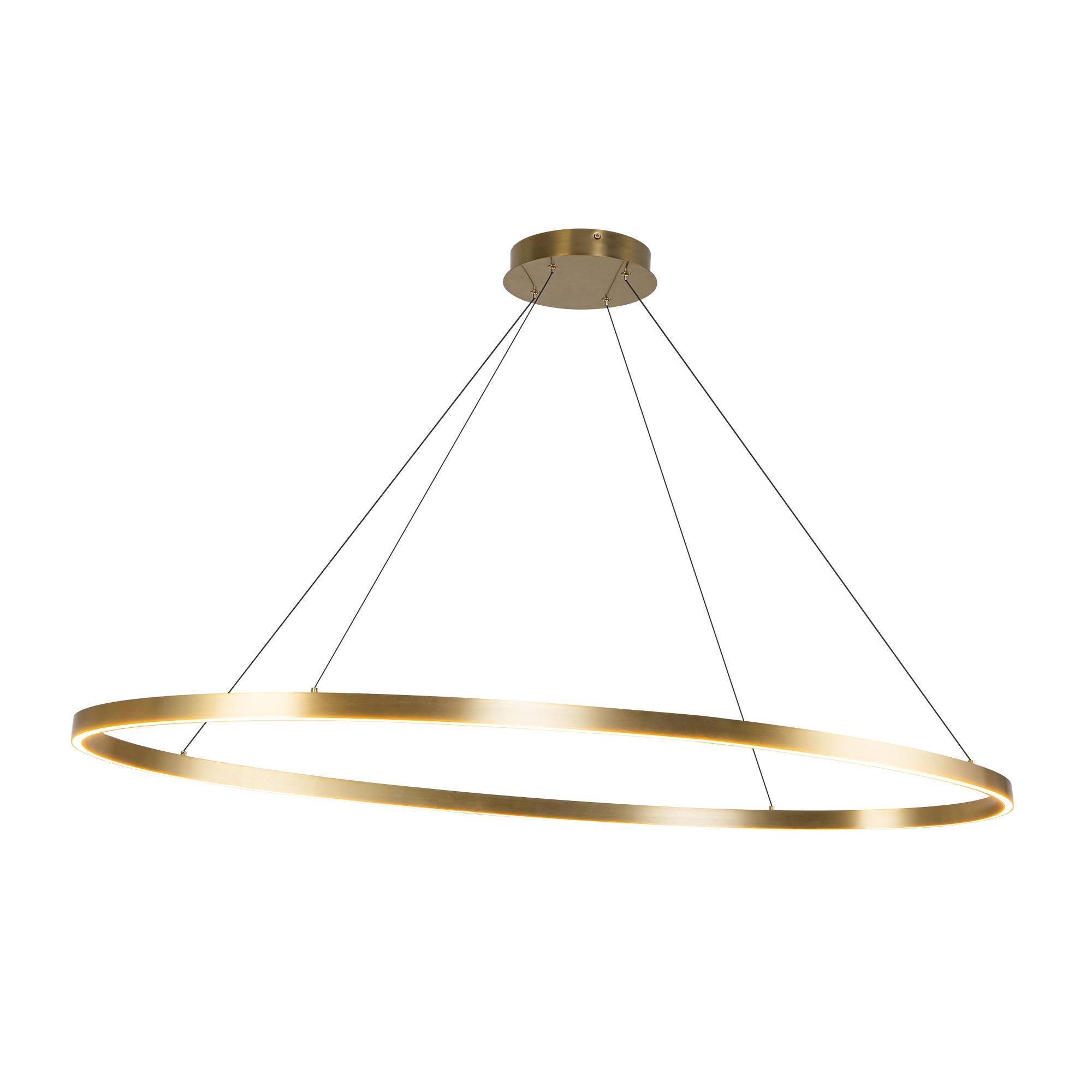 Shown in Brushed Gold finish