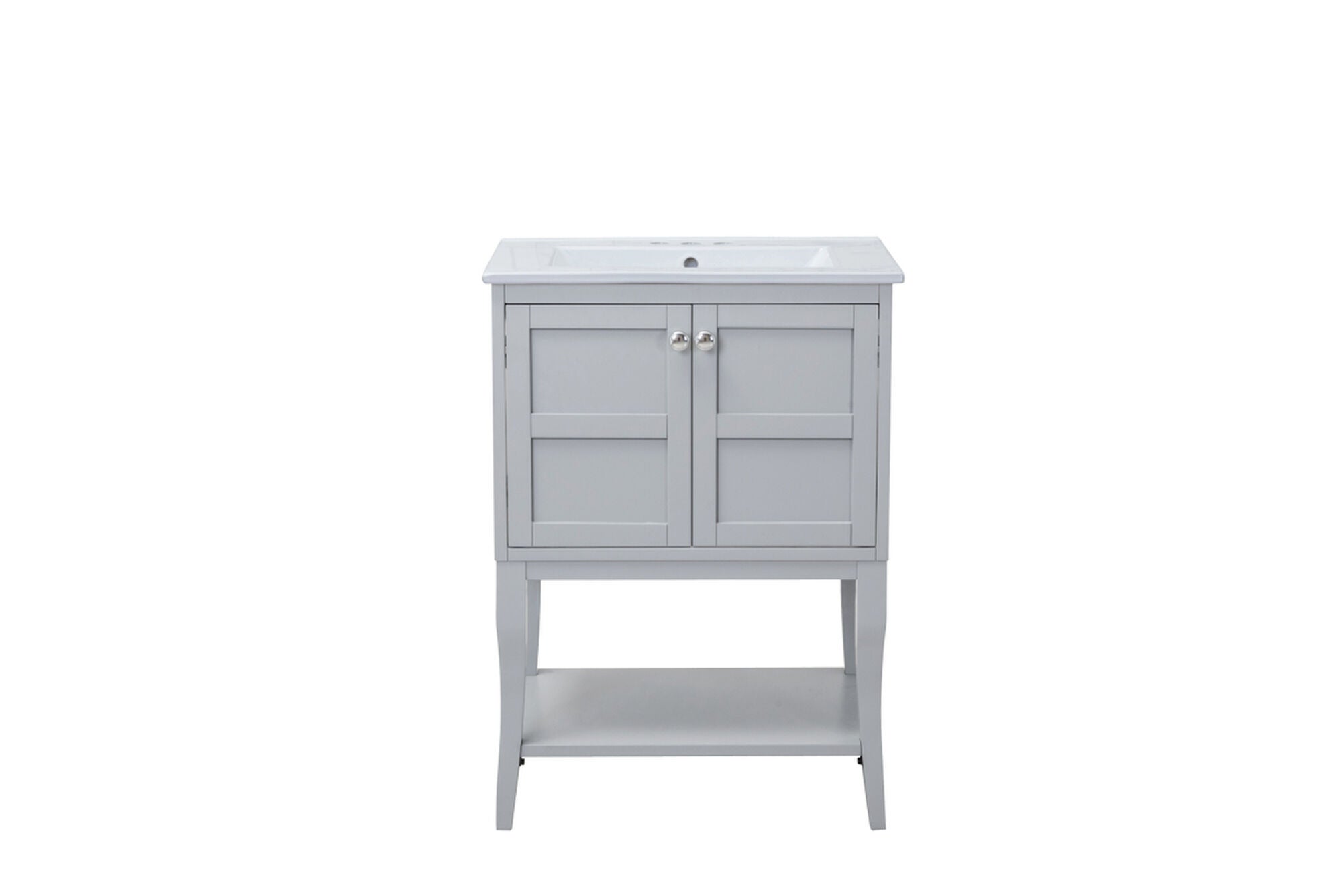 Shown in Grey finish