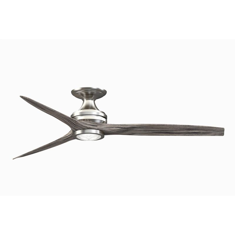 Spitfire 60 Inch Flush Mount Fan with Light Kit by Fanimation