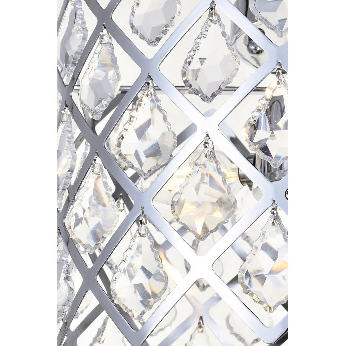 Lyla 13 Inch 3 Light Flush Mount by Elegant Lighting