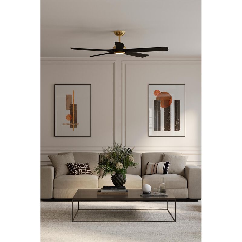 Seressa 56 Inch Ceiling Fan with Light Kit by Minka Aire