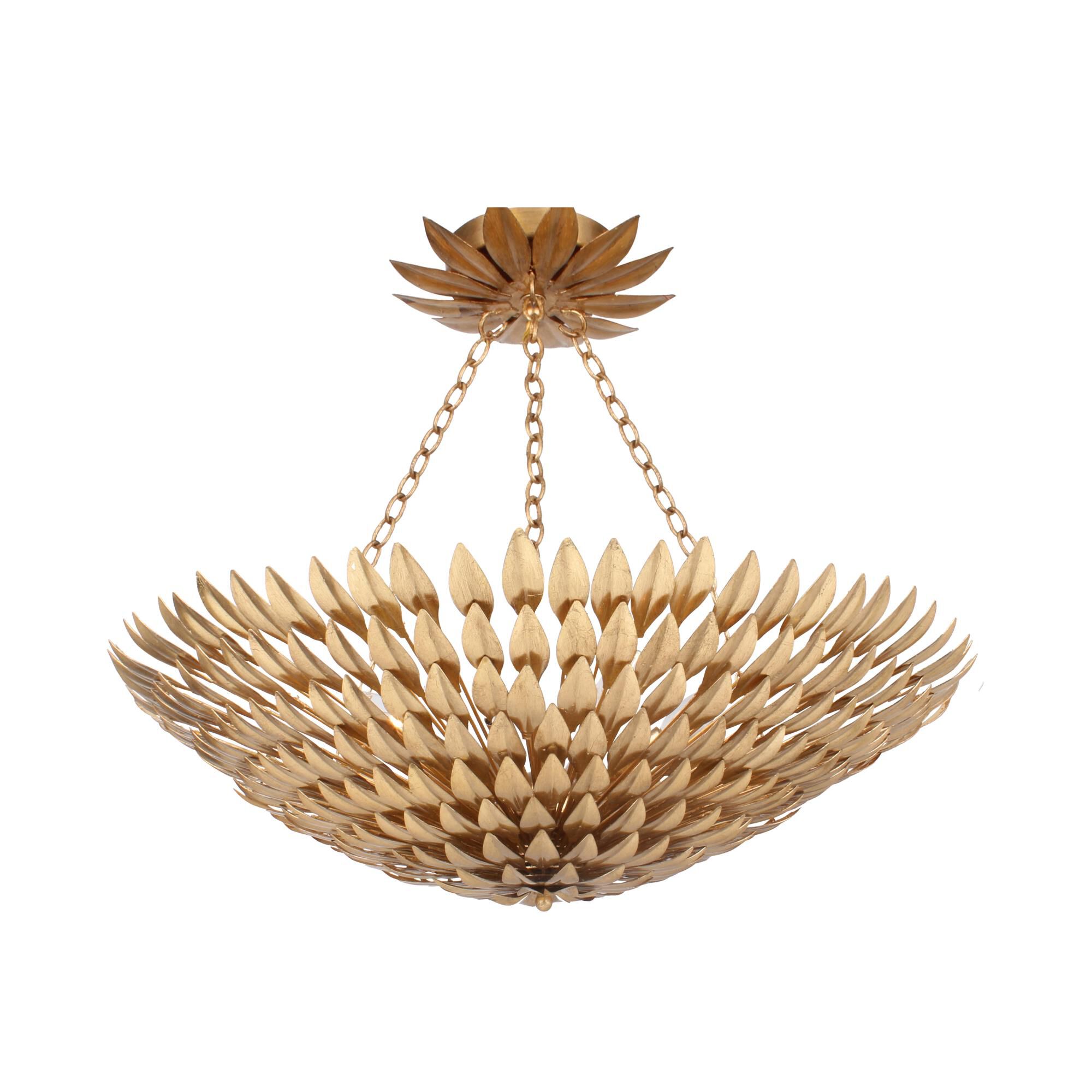 Broche 30 Inch 8 Light Chandelier by Crystorama