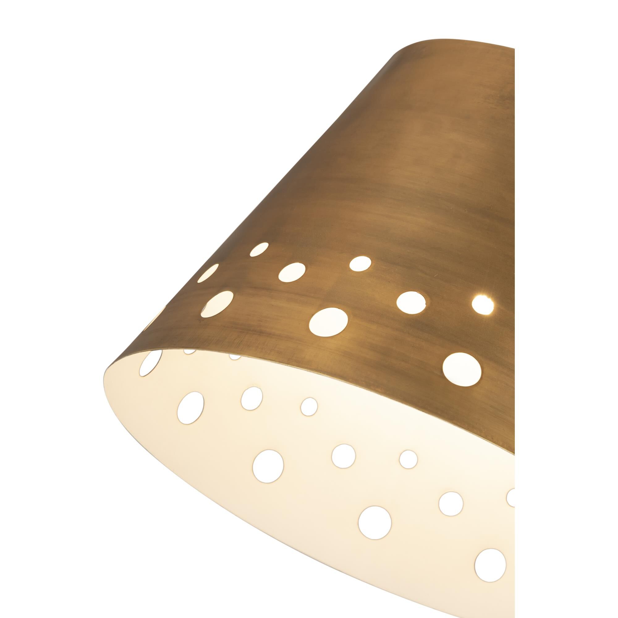 Shown in Rubbed Brass finish