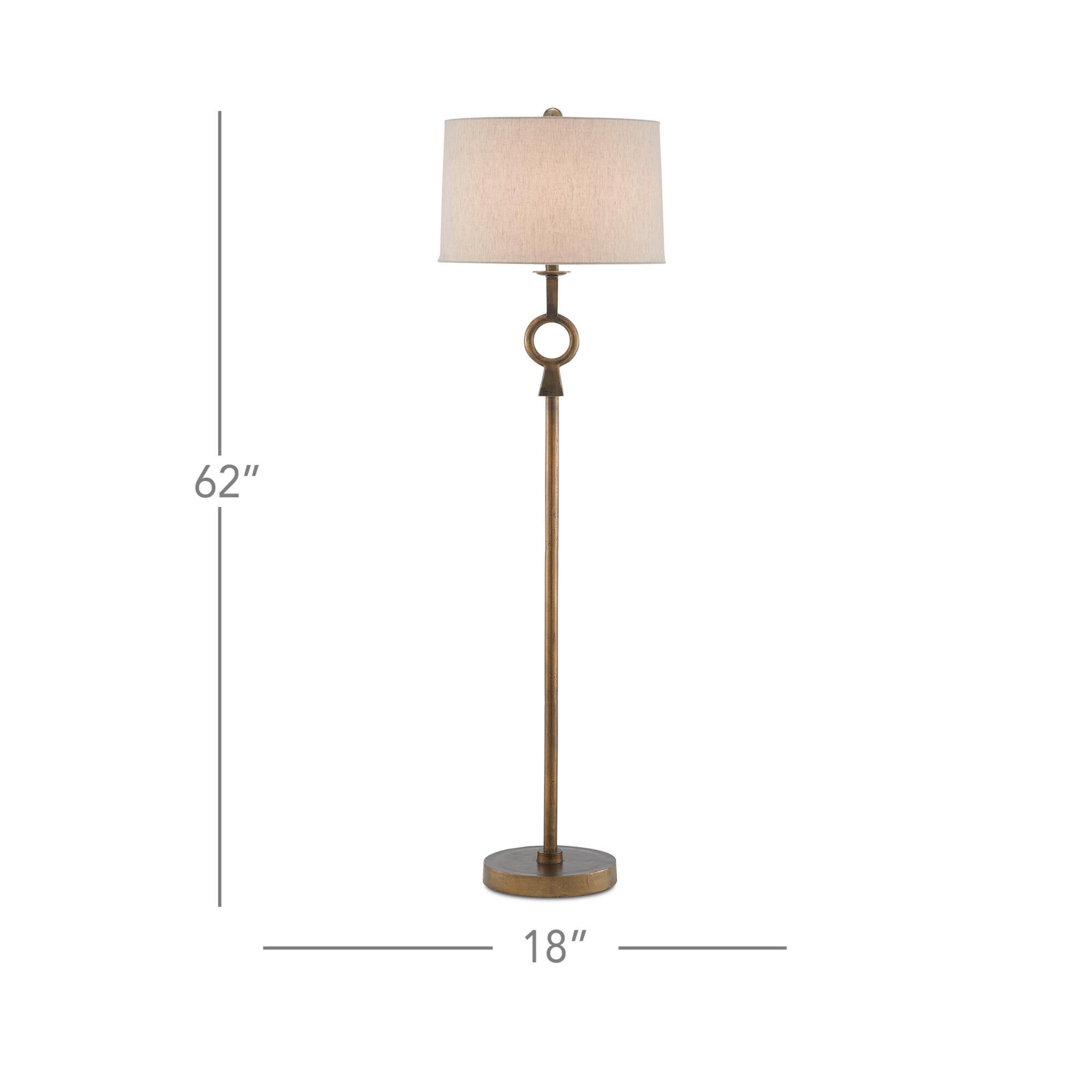 Germaine 62 Inch Floor Lamp by Currey and Company