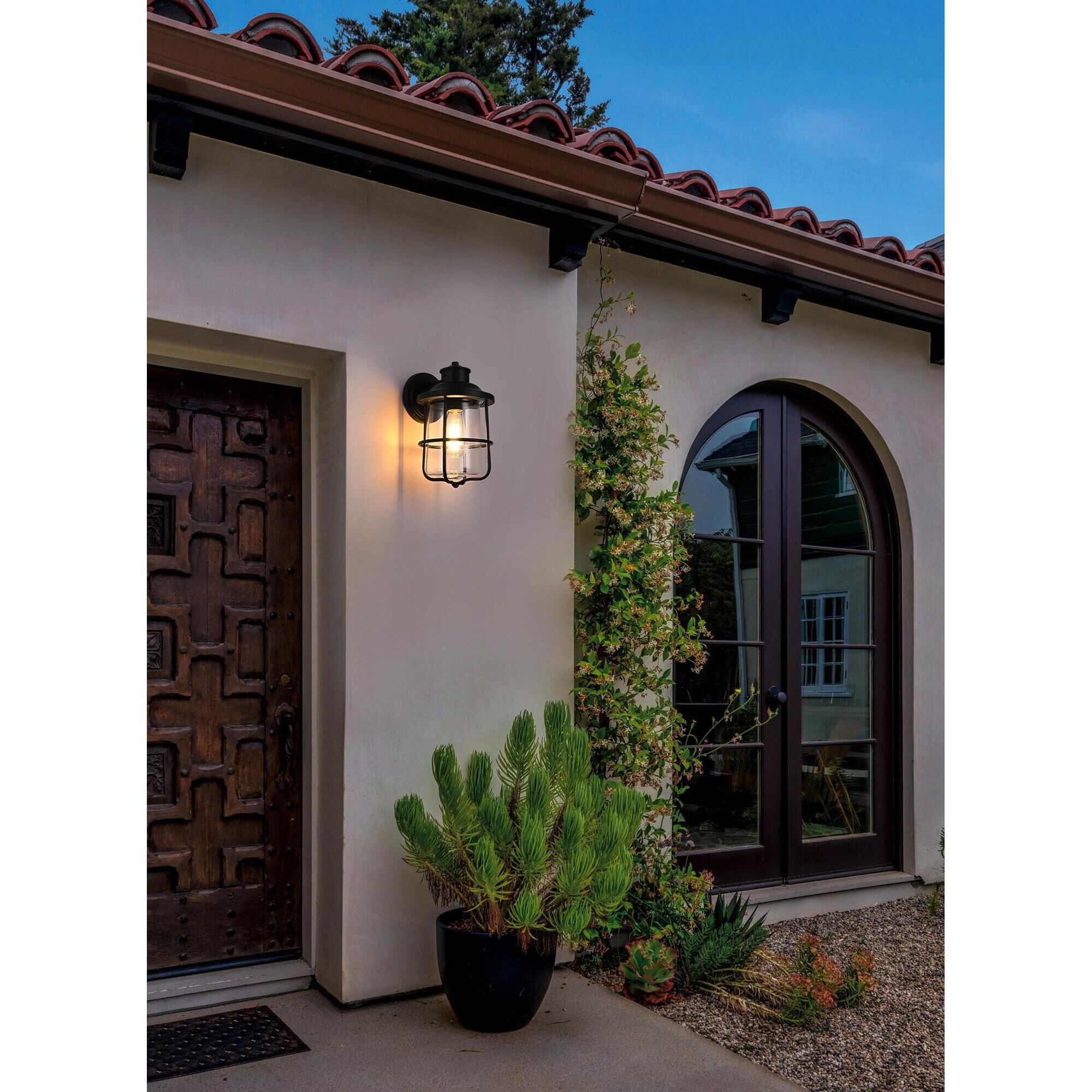 Huxley 12 Inch Outdoor Wall Light by Elegant Lighting