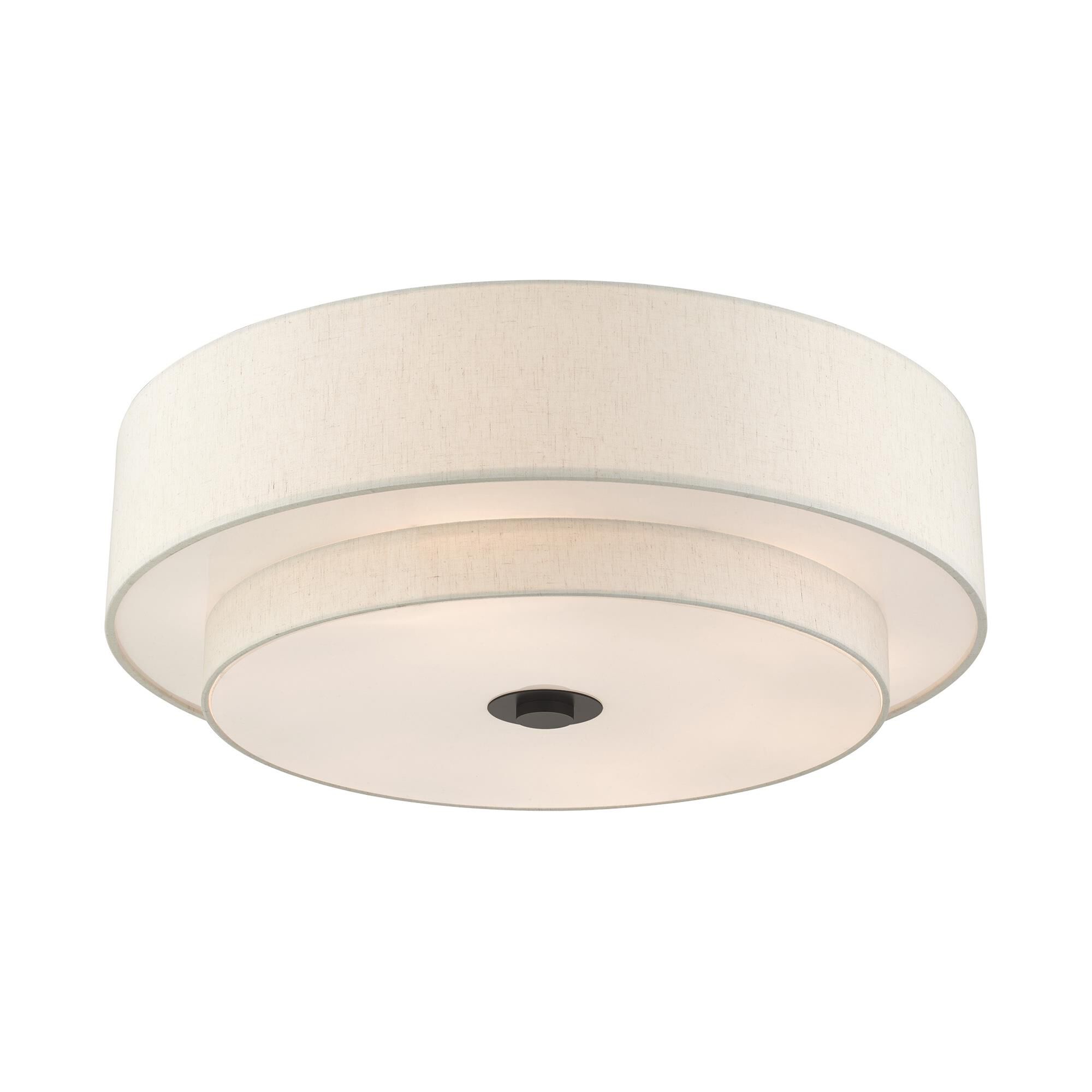 Monroe 30 Inch Semi Flush Mount by Livex Lighting