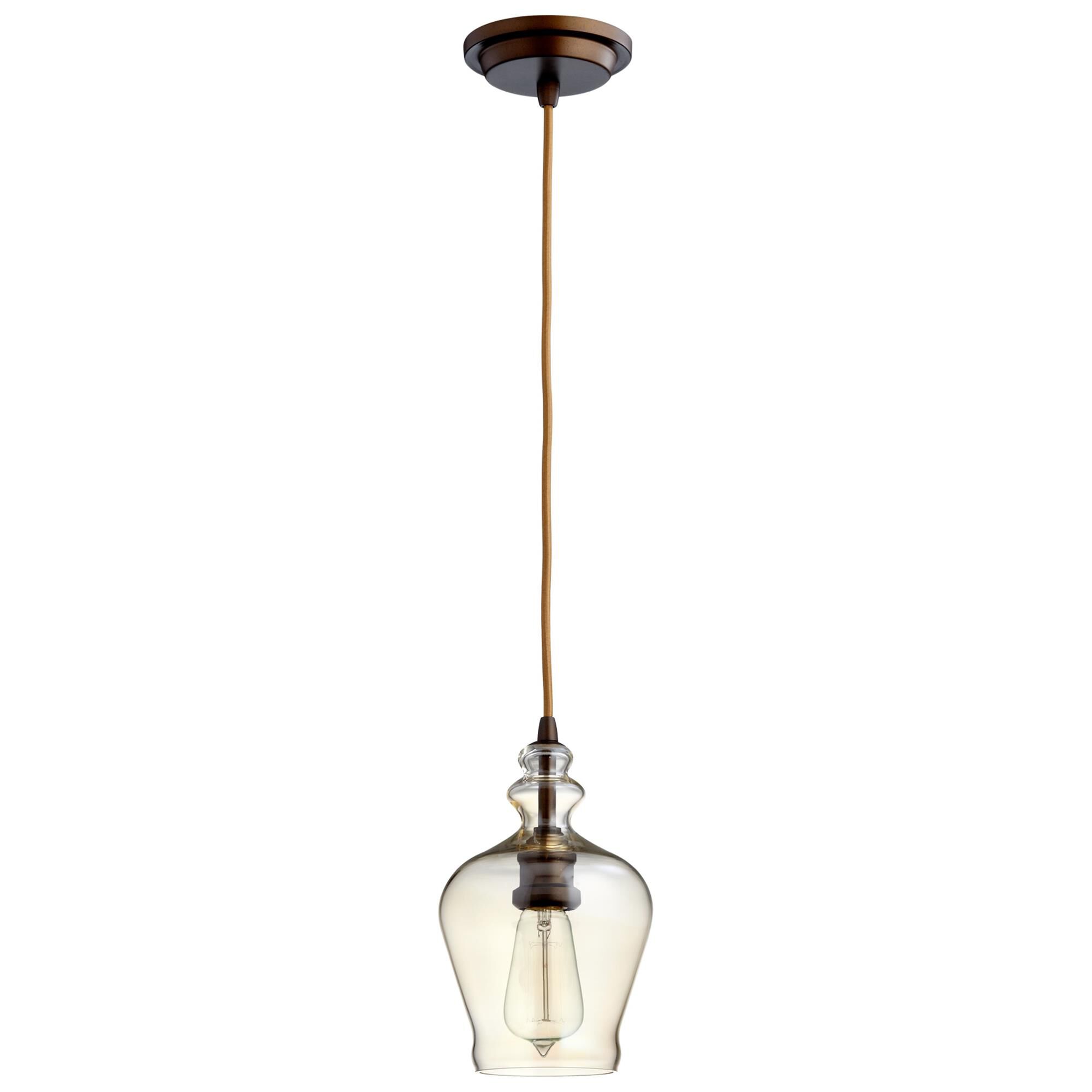 Shown in Oiled Bronze finish and Champagne glass