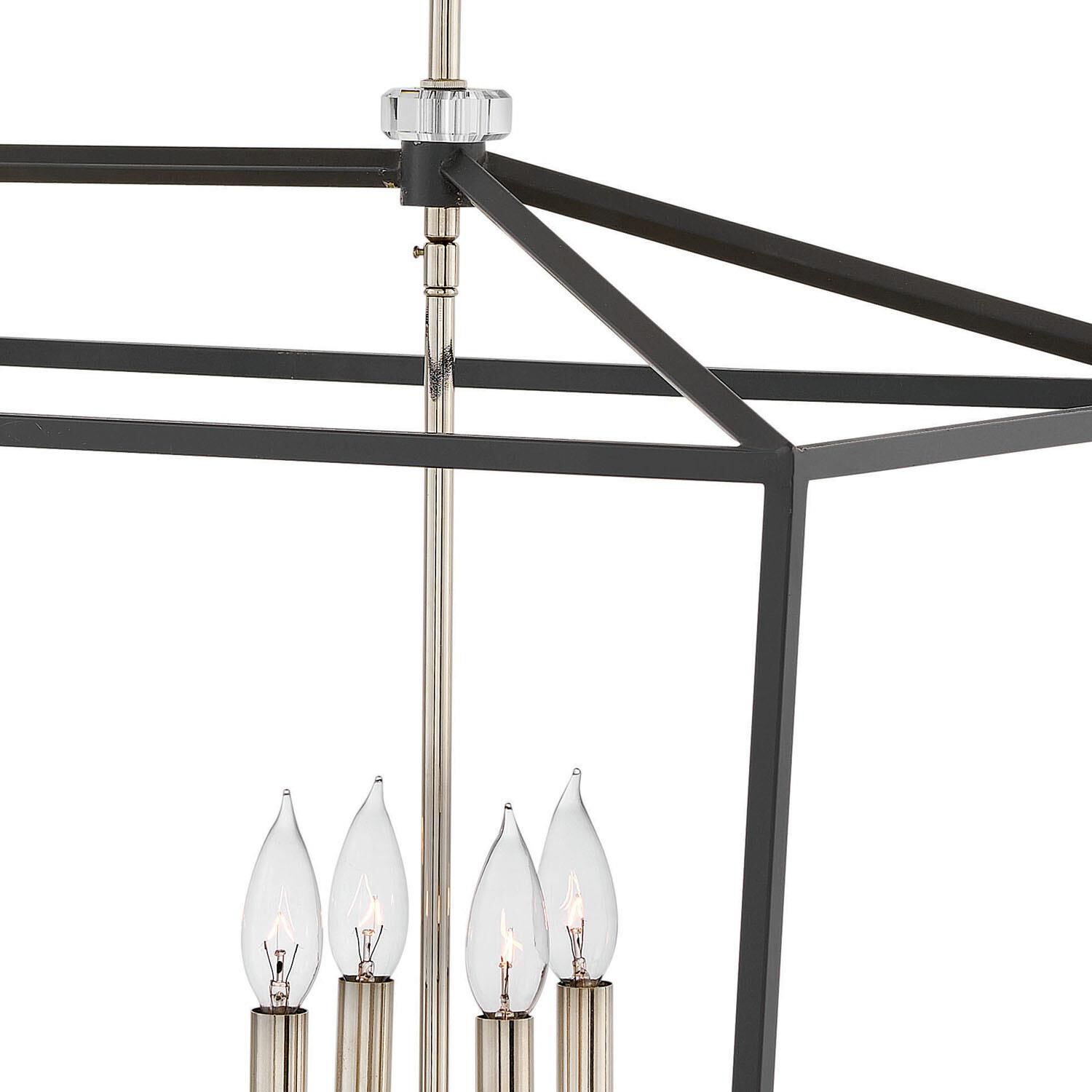 Stinson 34 Inch 8 Light Linear Suspension Light by Hinkley Lighting