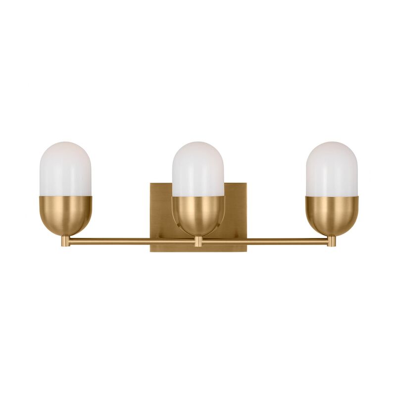 Drew & Jonathan Foster 22 Inch 3 Light Bath Vanity Light by Visual Comfort Studio