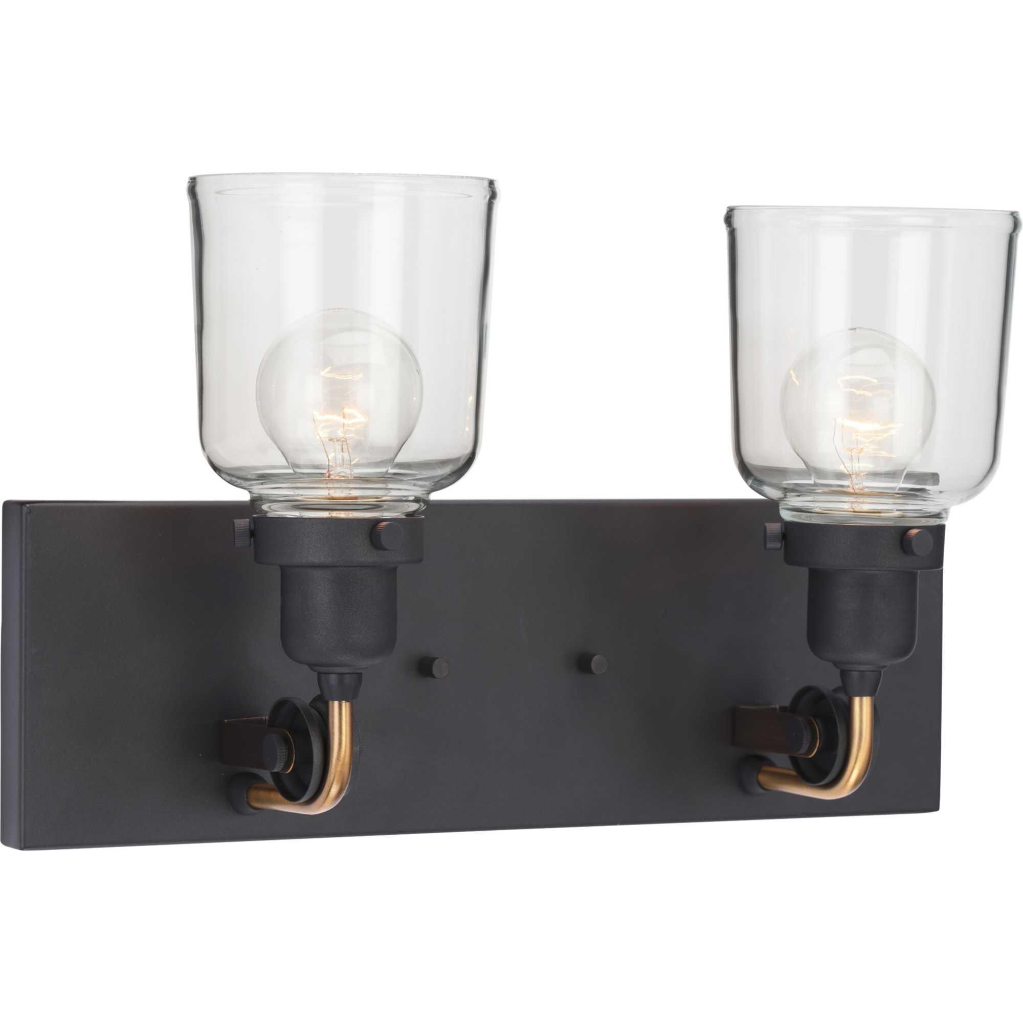 Shown in Graphite finish and Clear glass