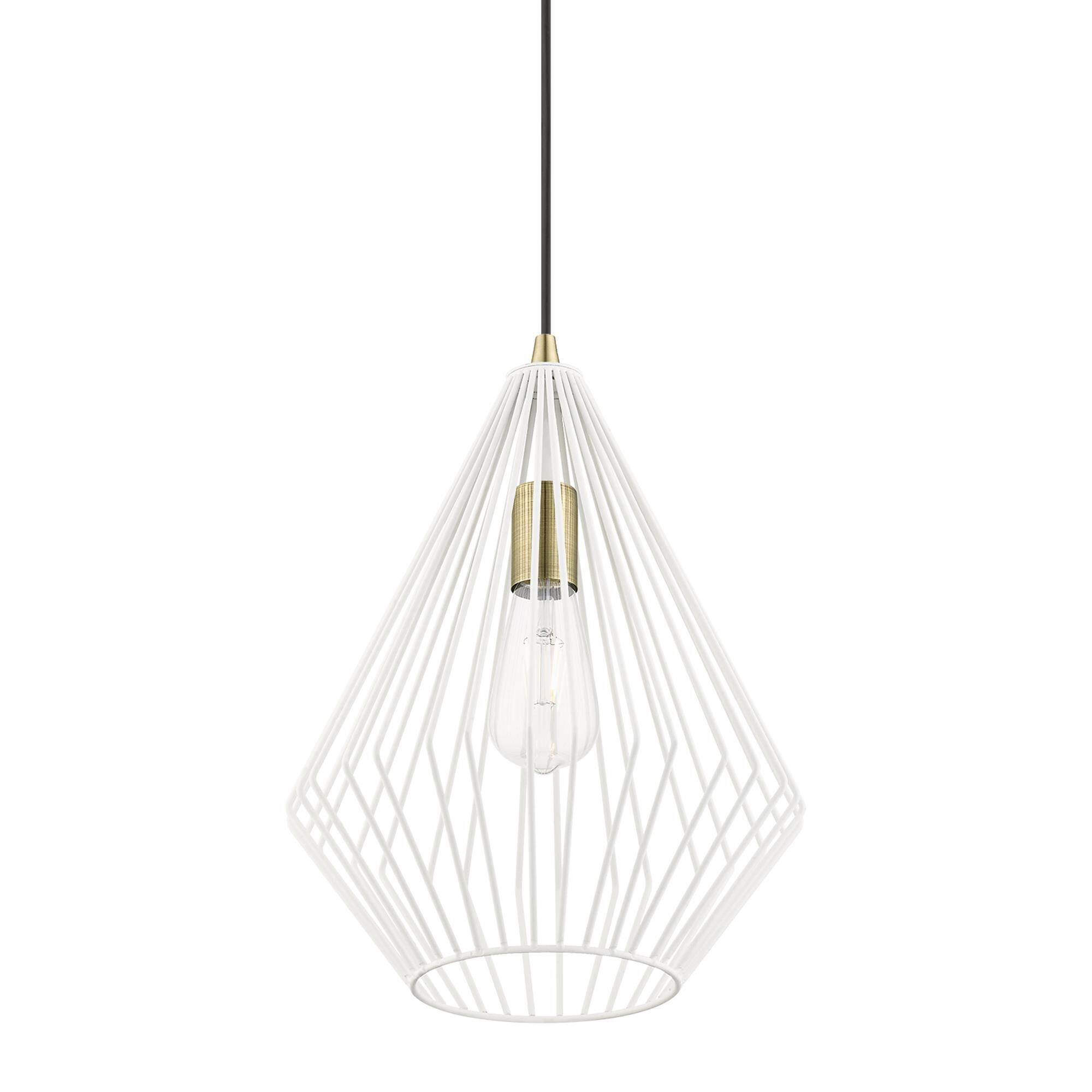 Livex Lighting Linz 11 Inch Mini Pendant