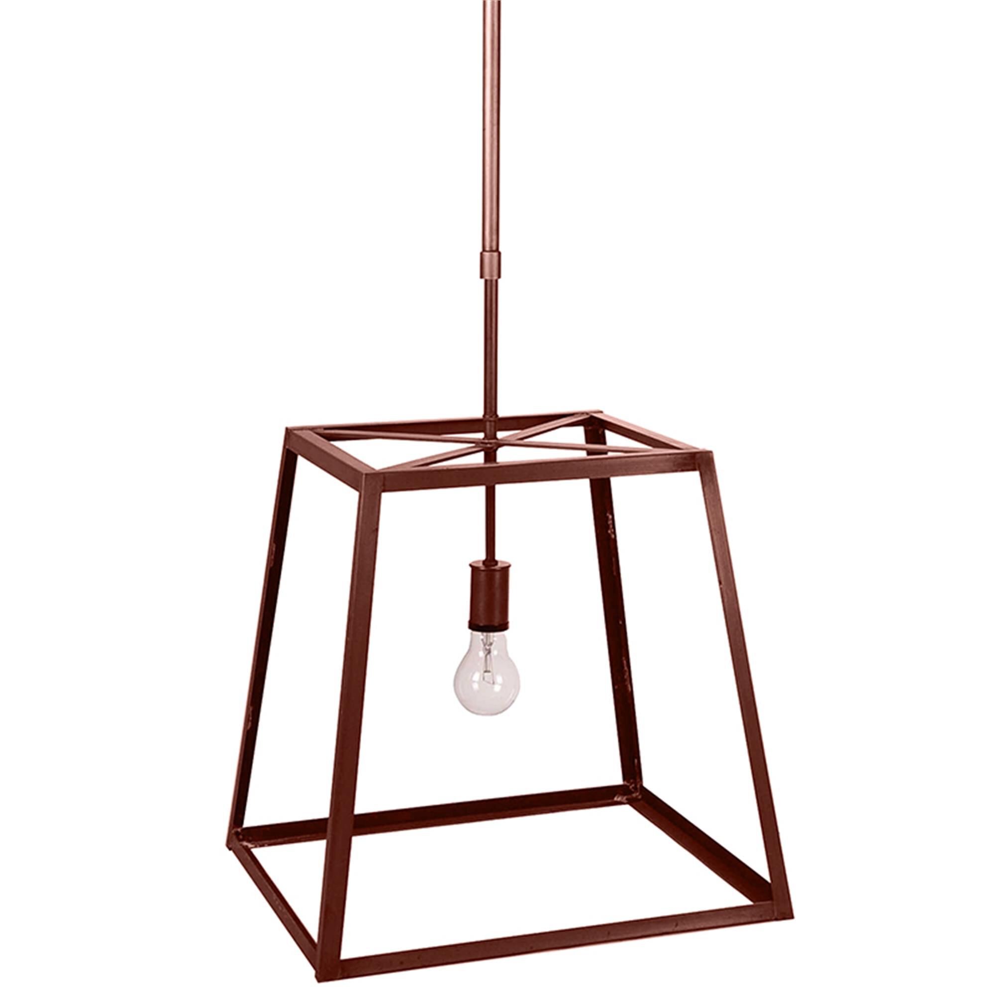 Transitional 16 Inch 1 Light Lantern Pendant,