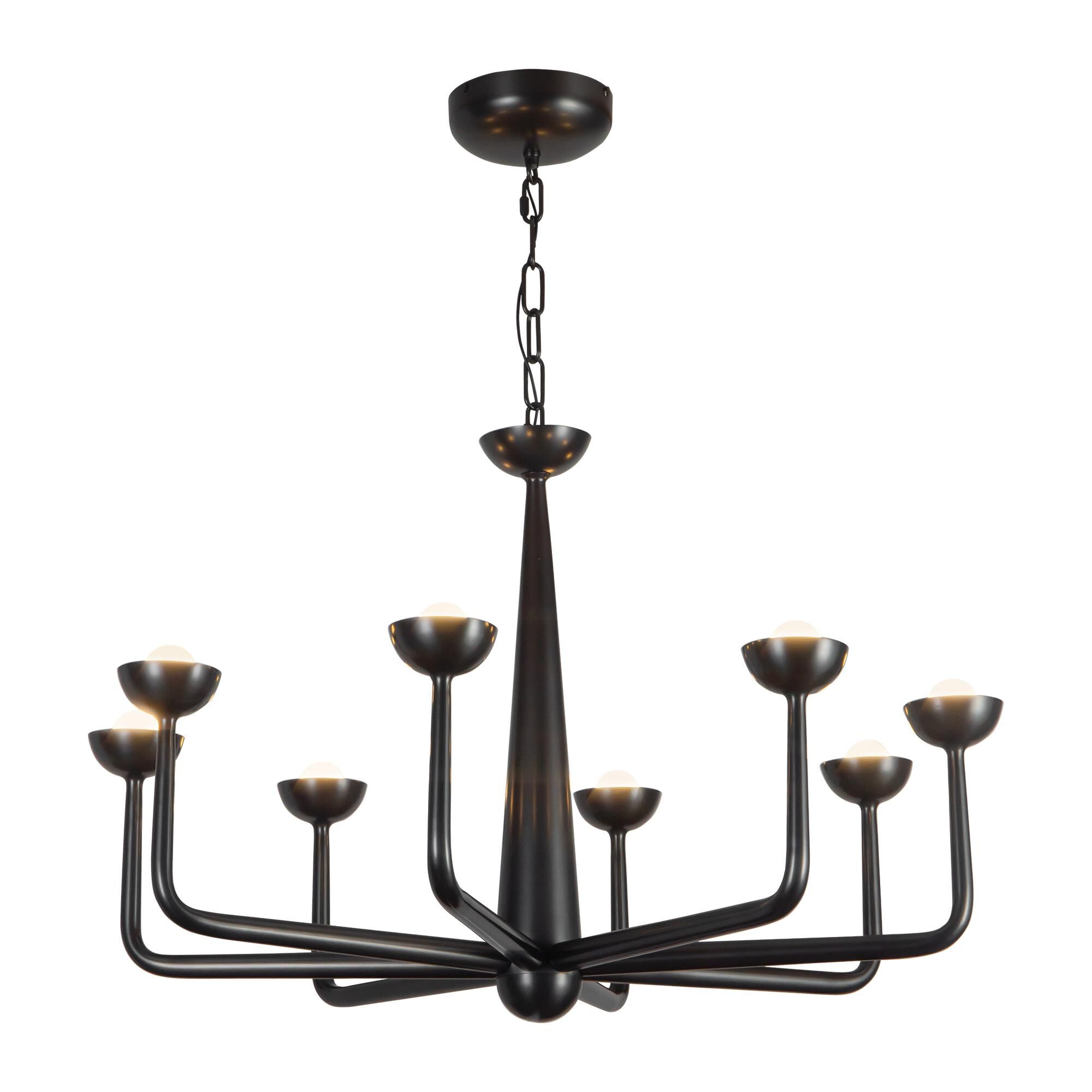 Shown in Urban Bronze finish and Frosted glass