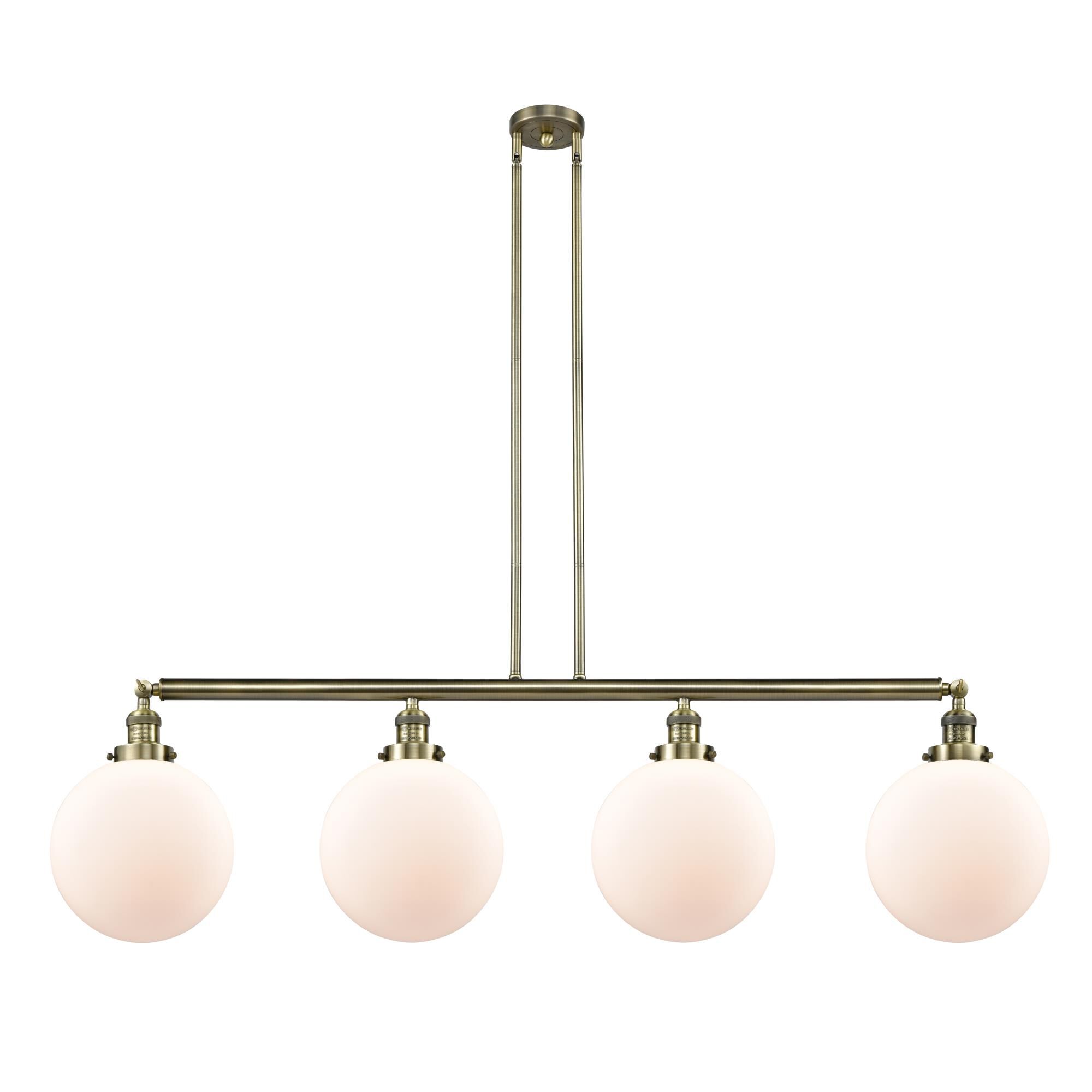 Bruno Marashlian X-Large Beacon 54 Inch 4 Light Linear Suspension Light by Innovations Lighting