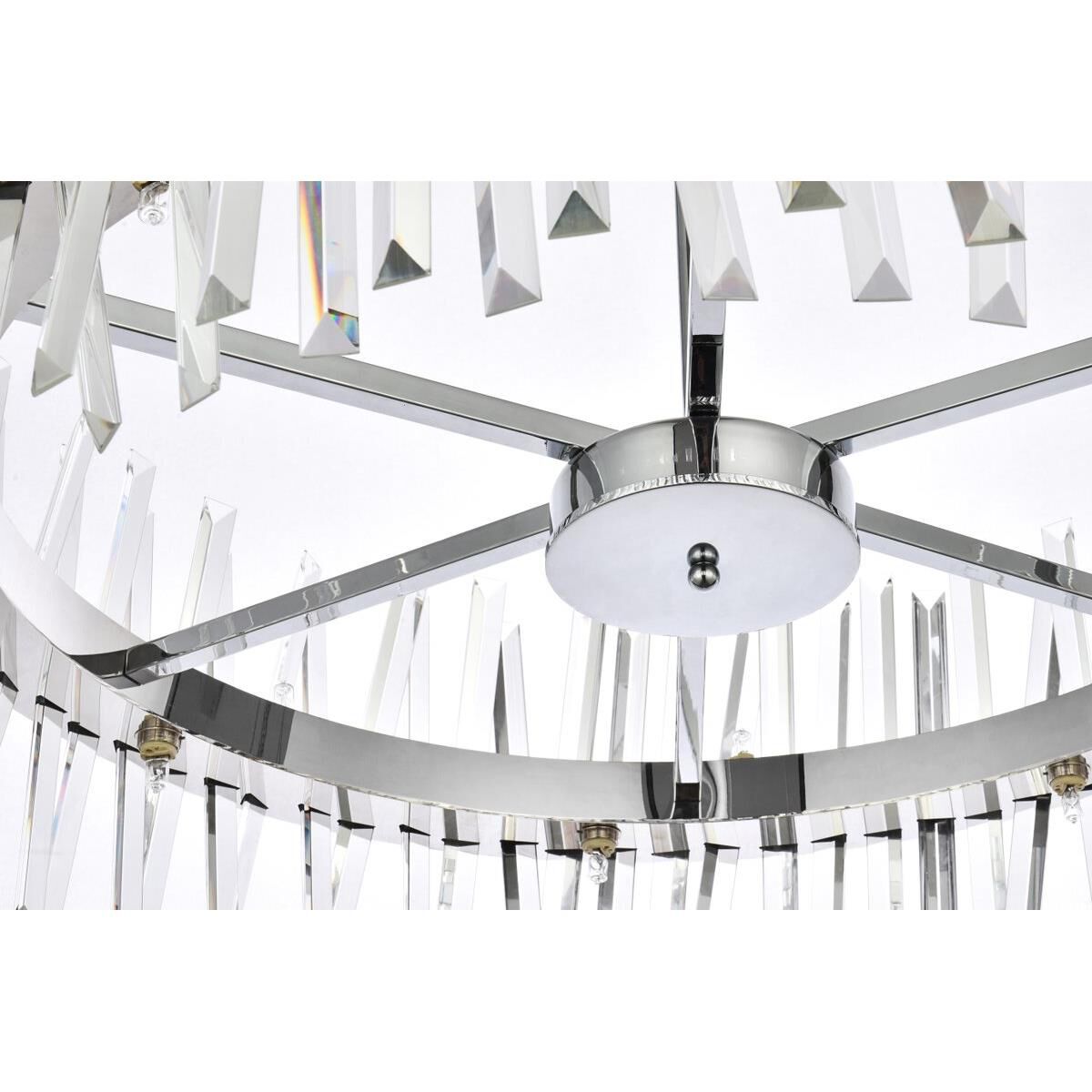 Serephina 32 Inch 16 Light Chandelier by Elegant Lighting