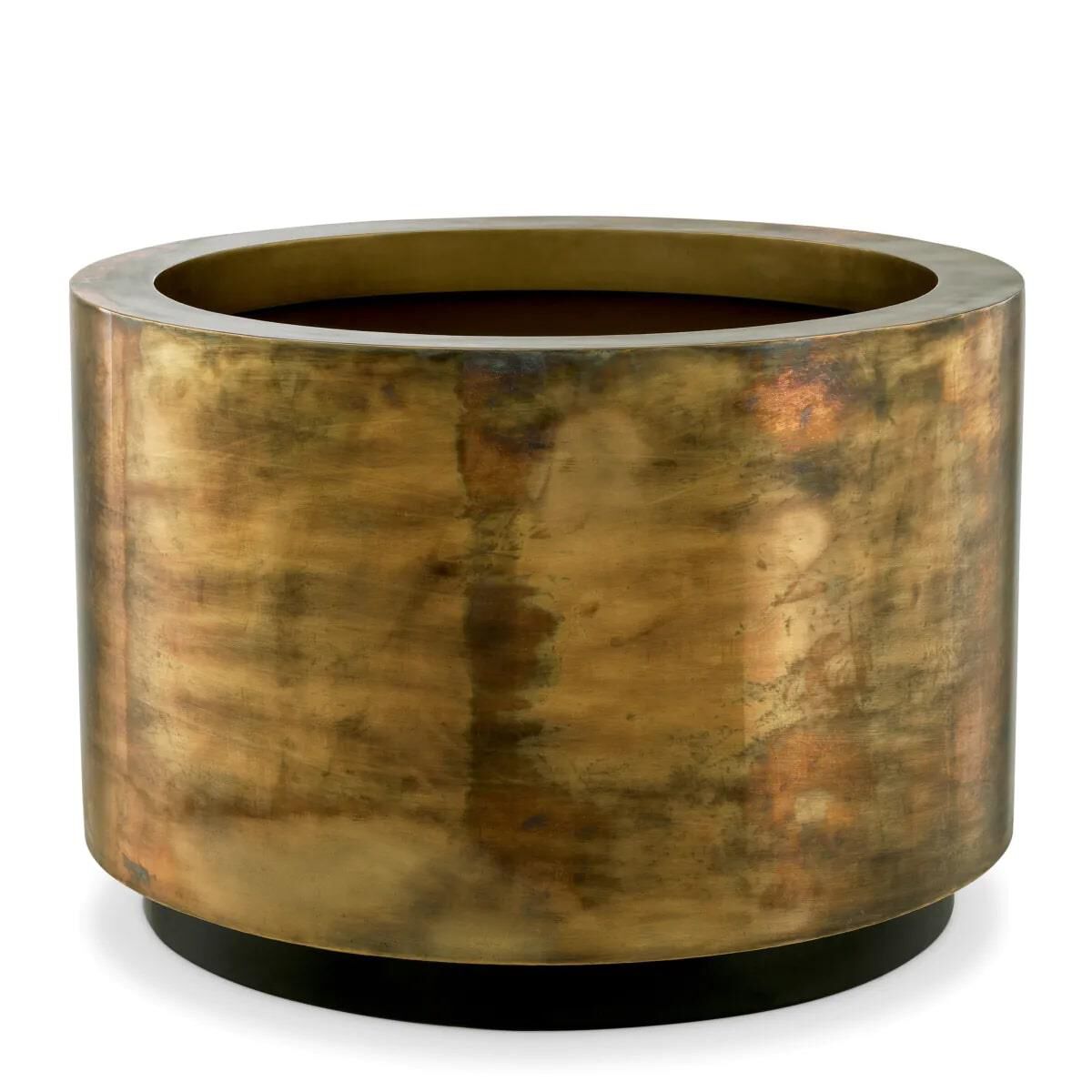 Shown in Vintage Brass, Black finish