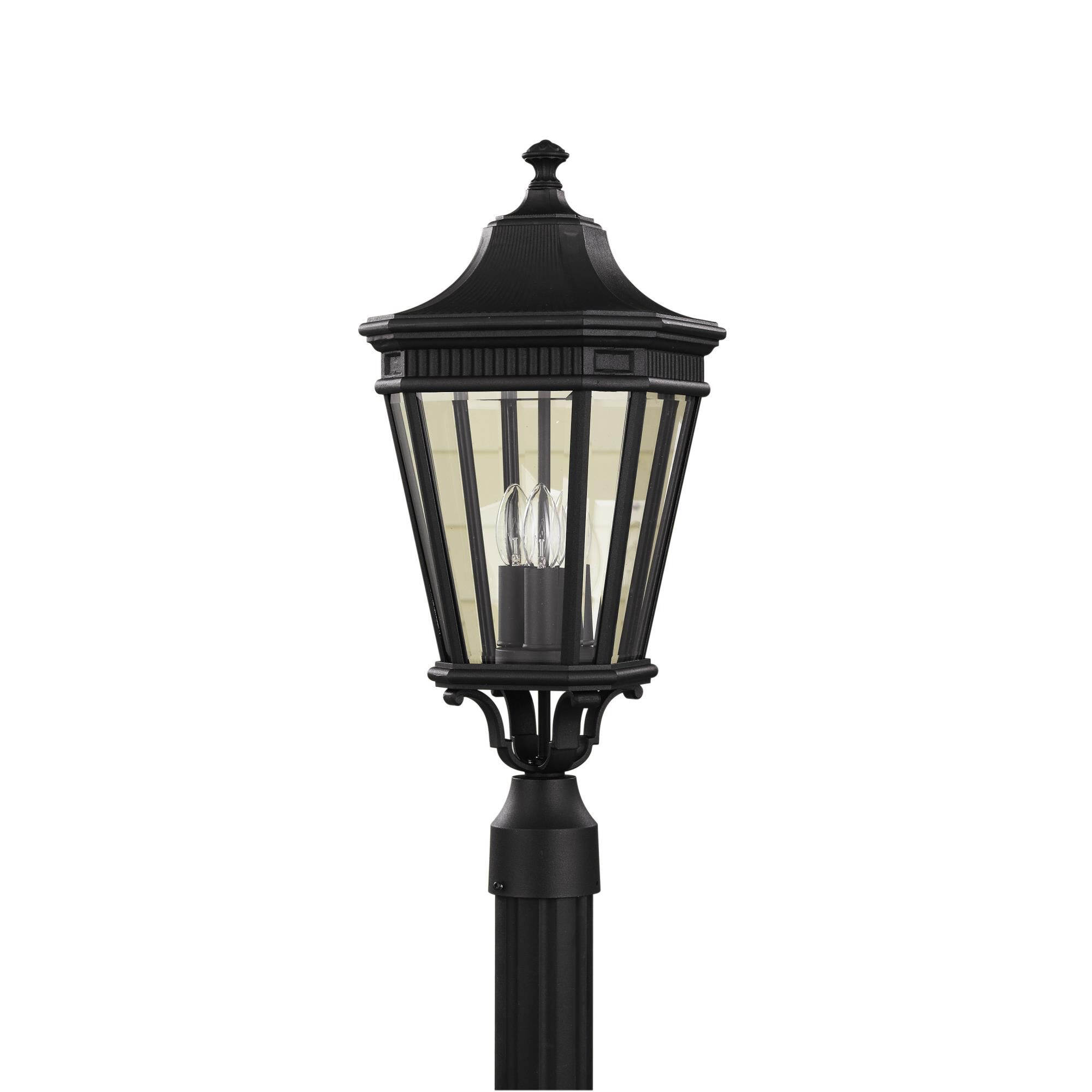Cotswold Lane 22 Inch Tall 3 Light Outdoor Post Lamp by Generation Lighting