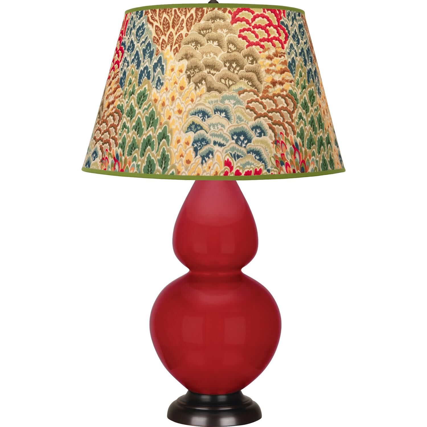 Double Gourd 31 Inch Table Lamp by Robert Abbey