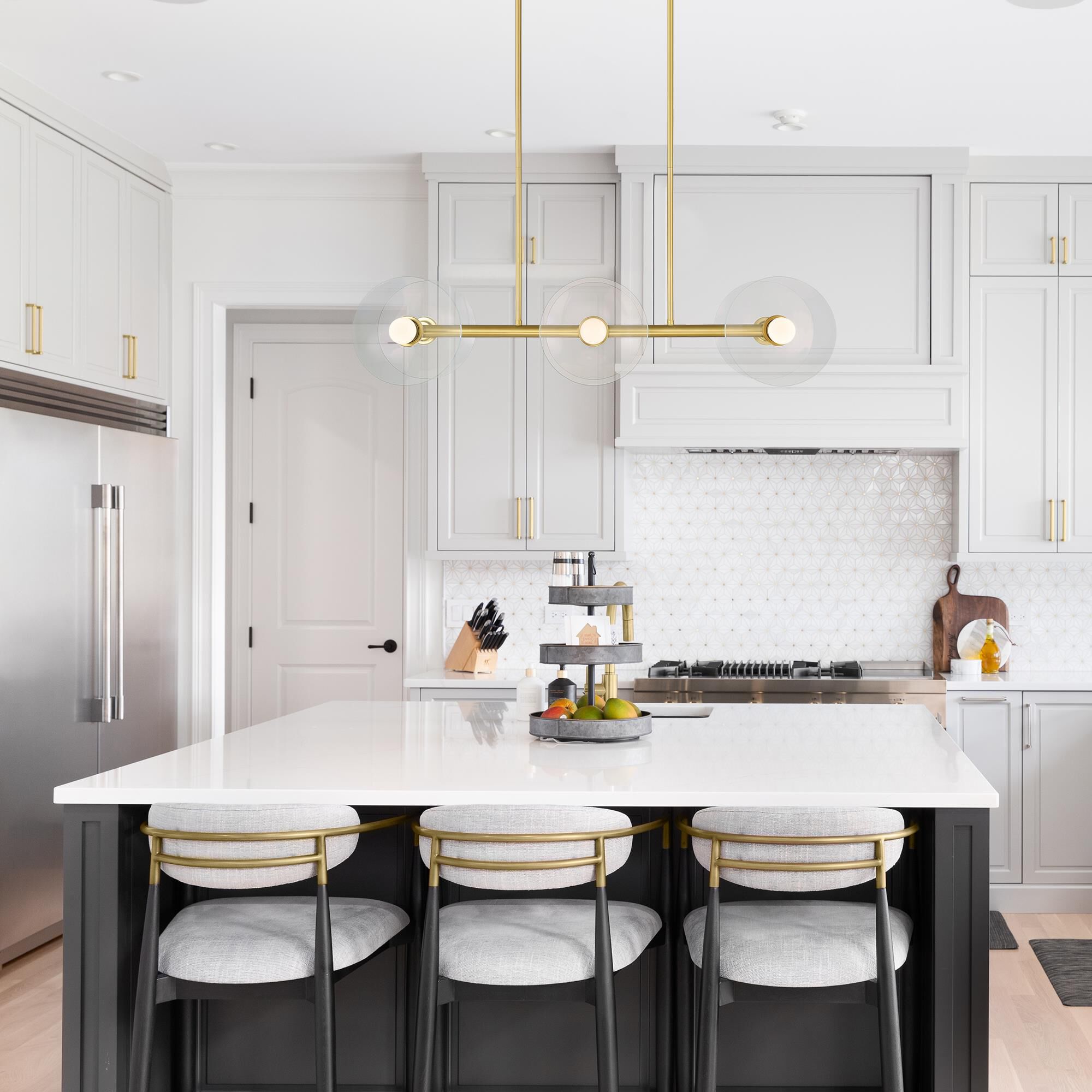 Litto 36 Inch 6 Light Linear Suspension Light by Designers Fountain