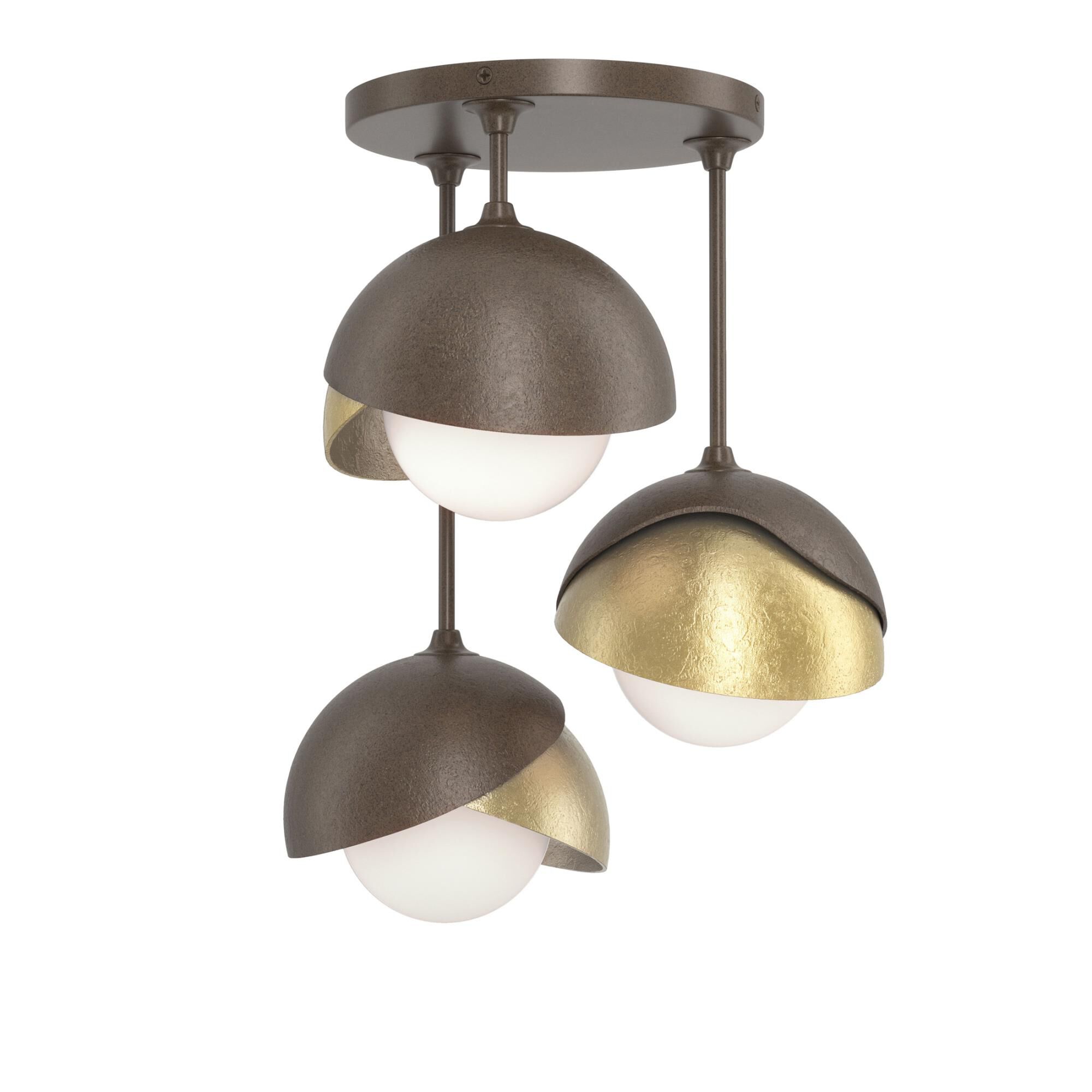 Brooklyn Semi Flush Mount by Hubbardton Forge