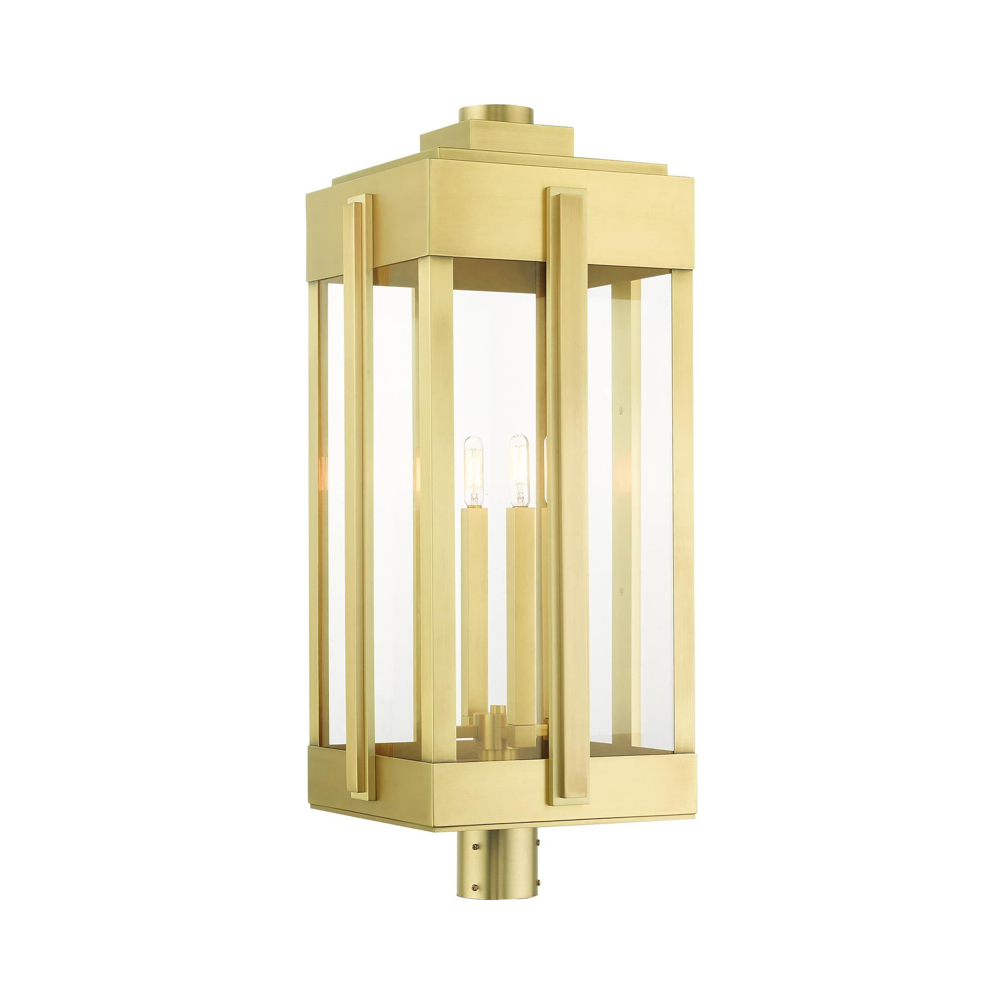 Lexington 30 Inch Tall 4 Light Outdoor Post Lamp by Livex Lighting