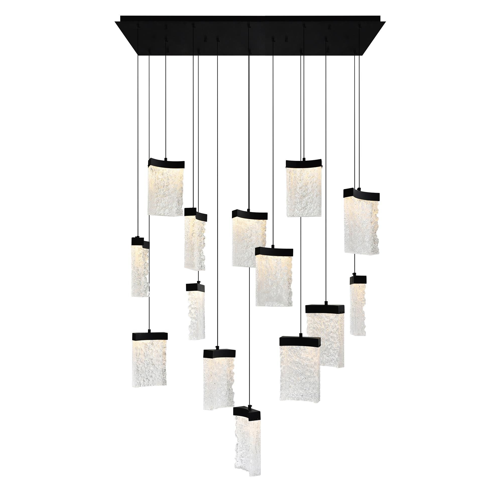 Lava Linear Suspension Light by CWI Lighting