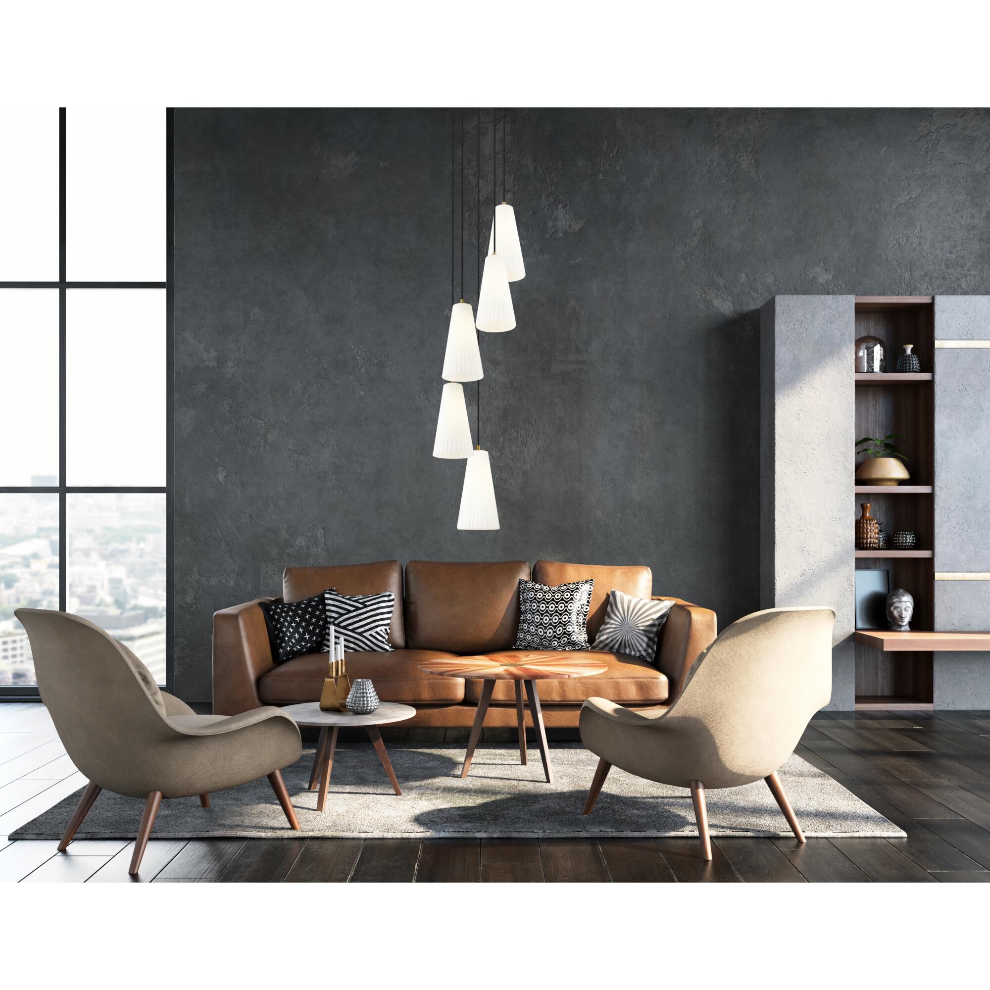 Farrell 12 Inch Multi Light Pendant by Z Lite