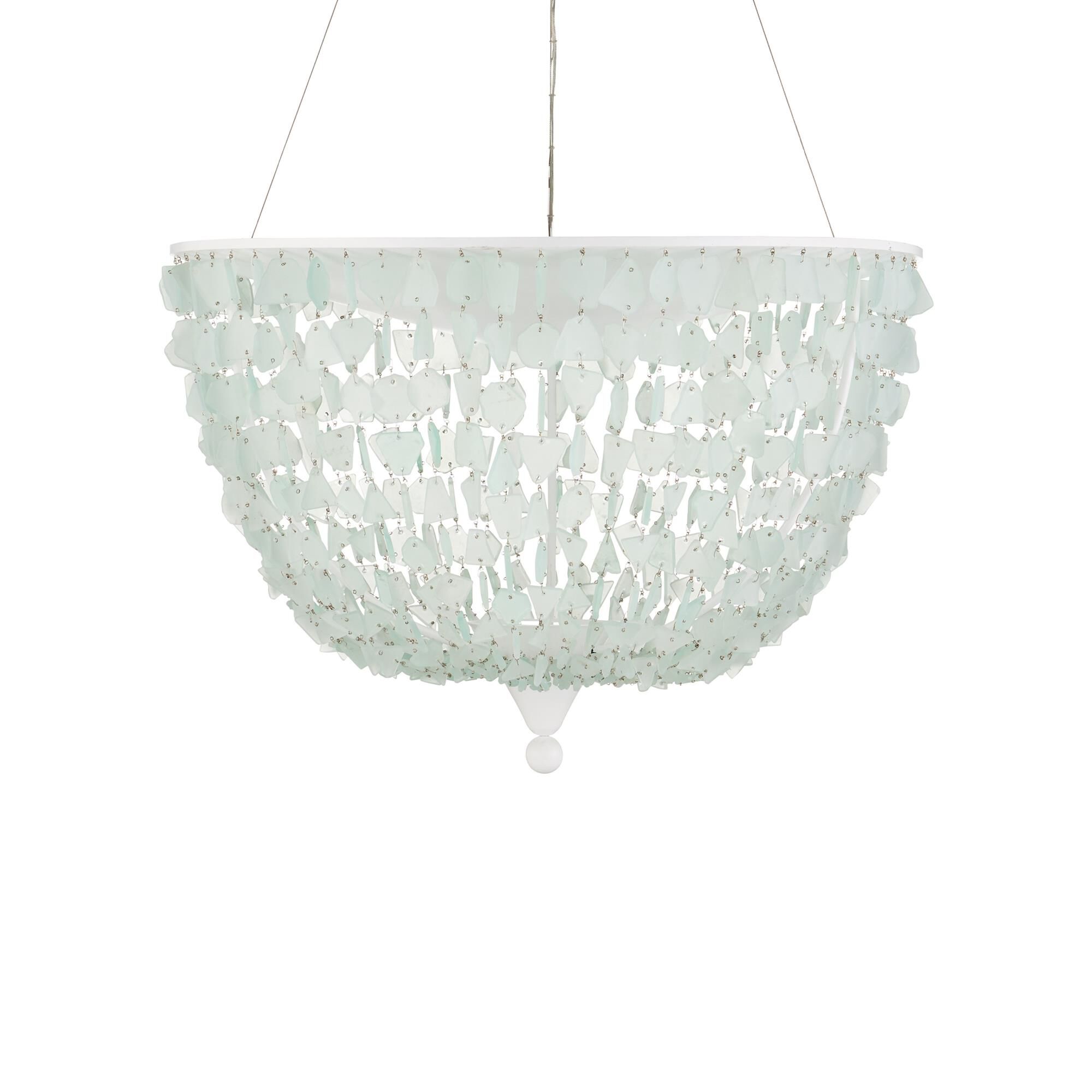 Thalassa 30 Inch Large Pendant by Currey and Company