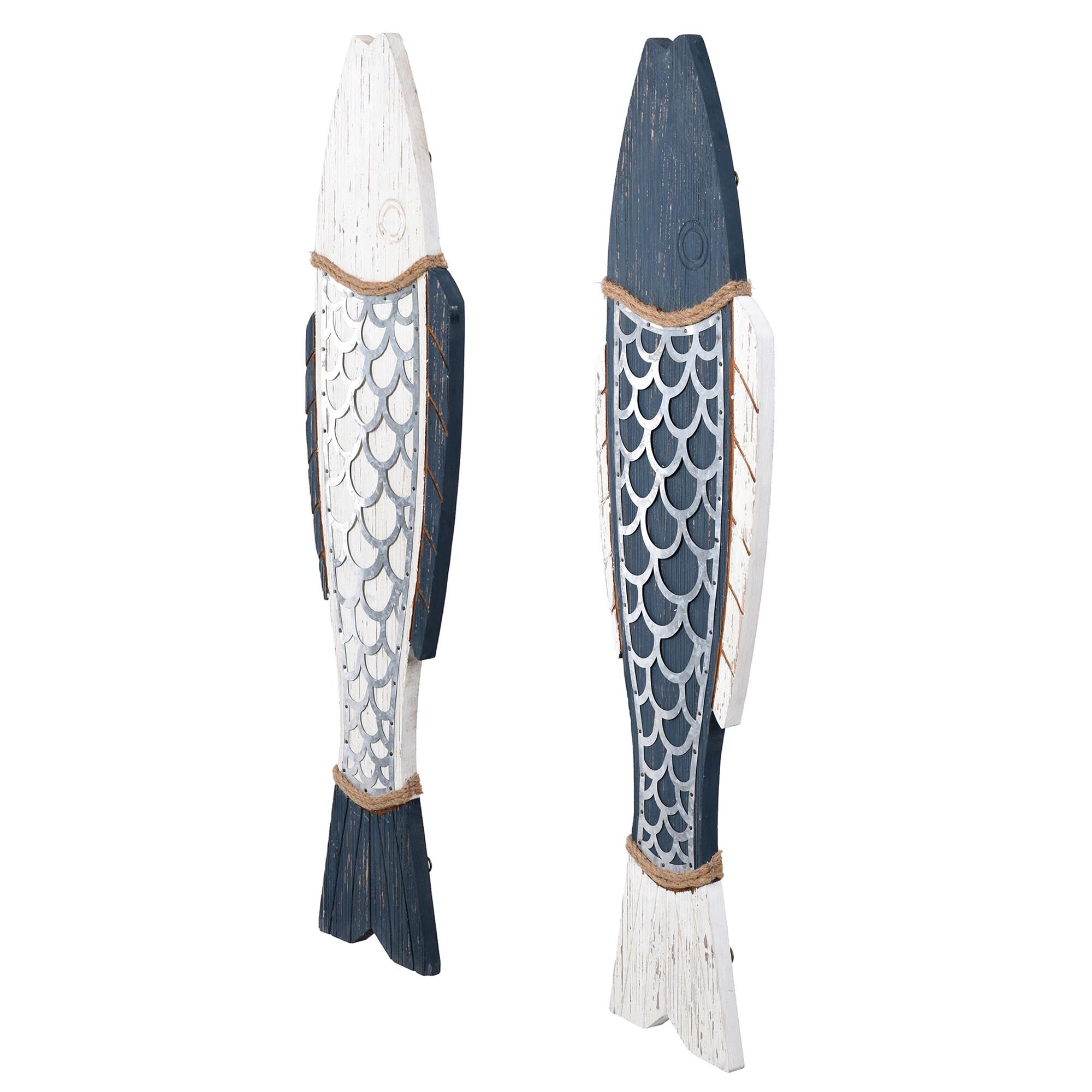 Shown in Dark Blue, White finish