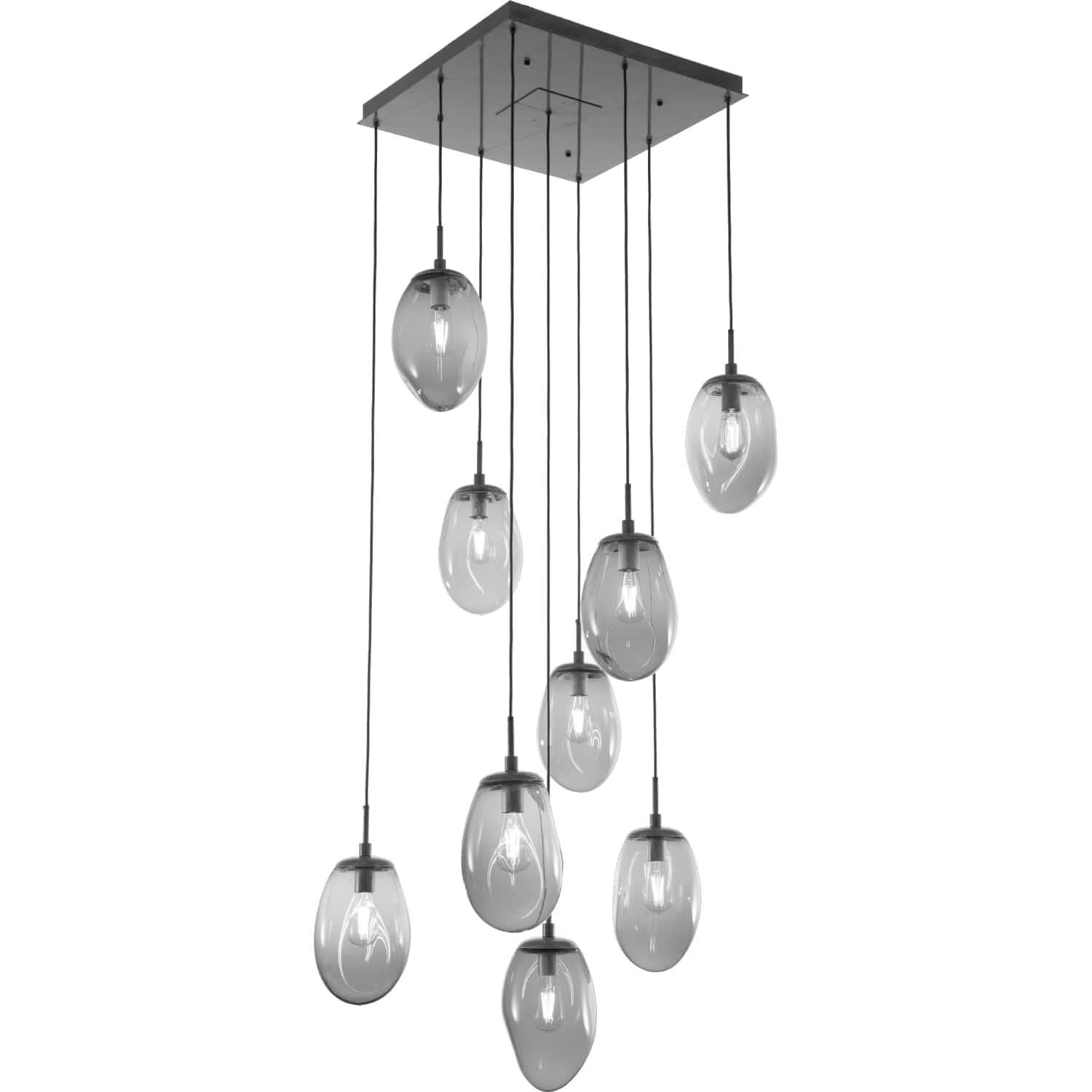Levi Wilson Nebula 29 Inch 9 Light Multi Light Pendant by Hammerton Studio