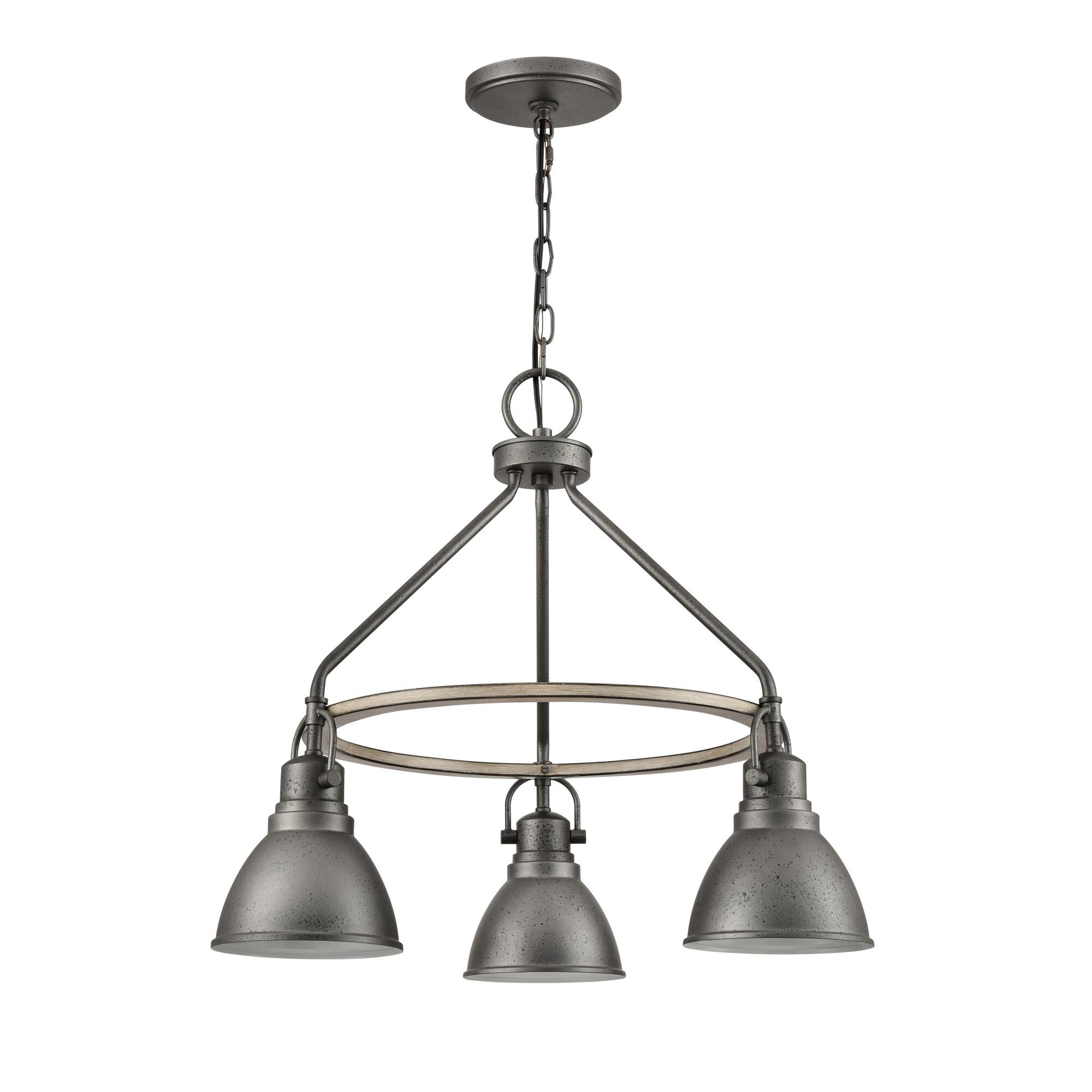 Shown in Gray finish and Iron Metal shade