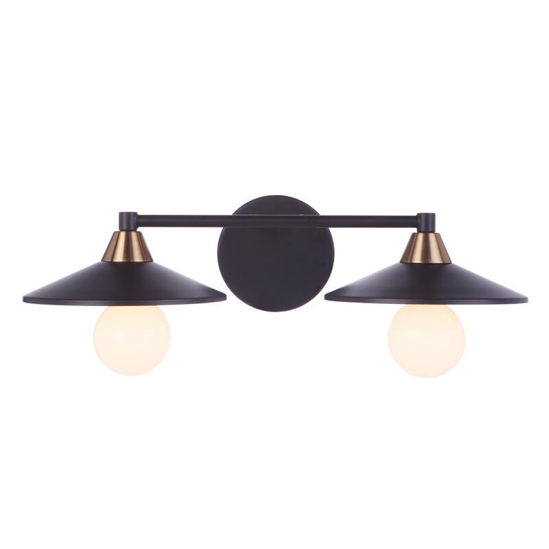 Isaac 19 Inch 2 Light Bath Vanity Light by Craftmade